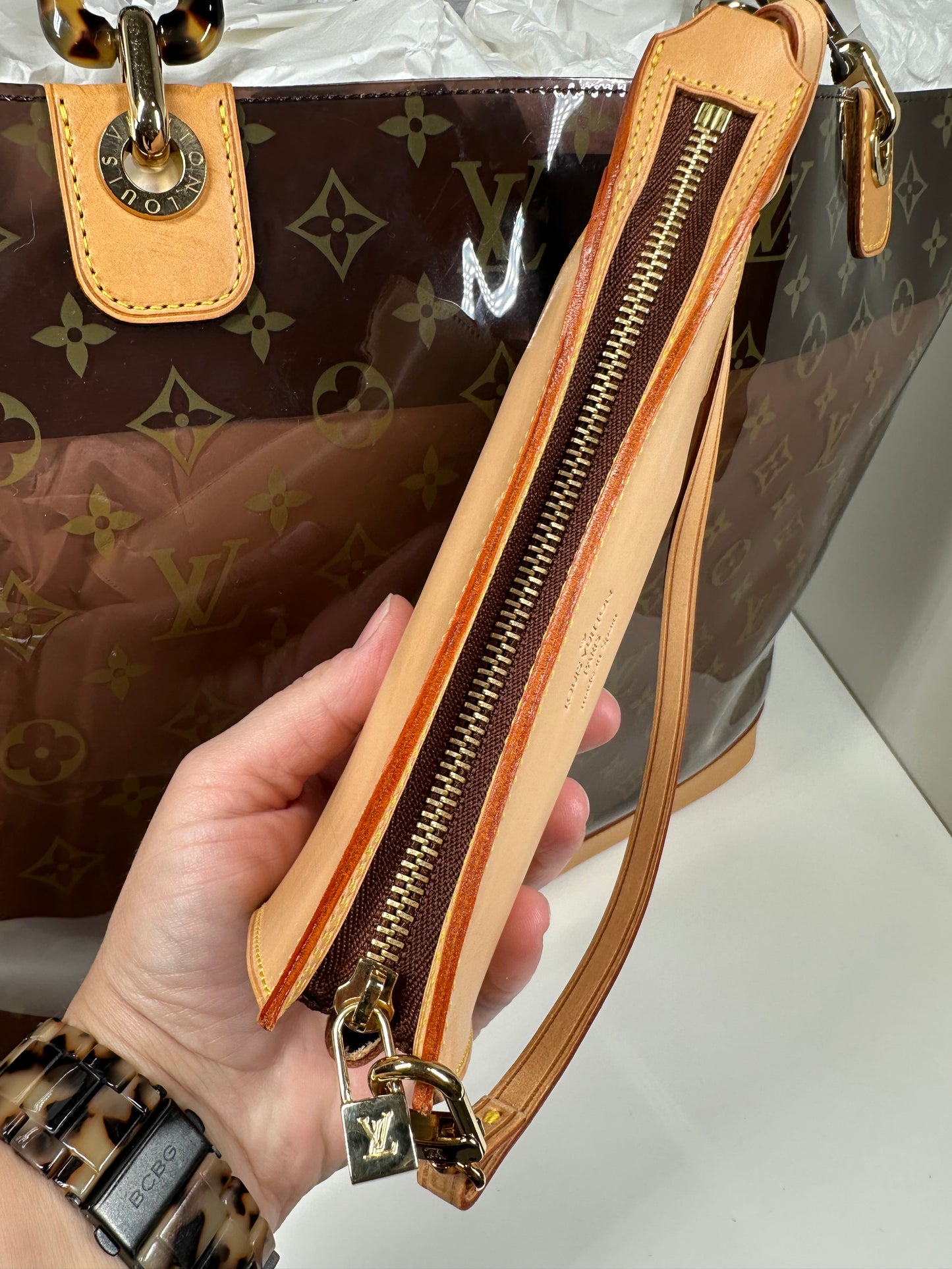 Louis Vuitton Cabas Ambre GM with pouch