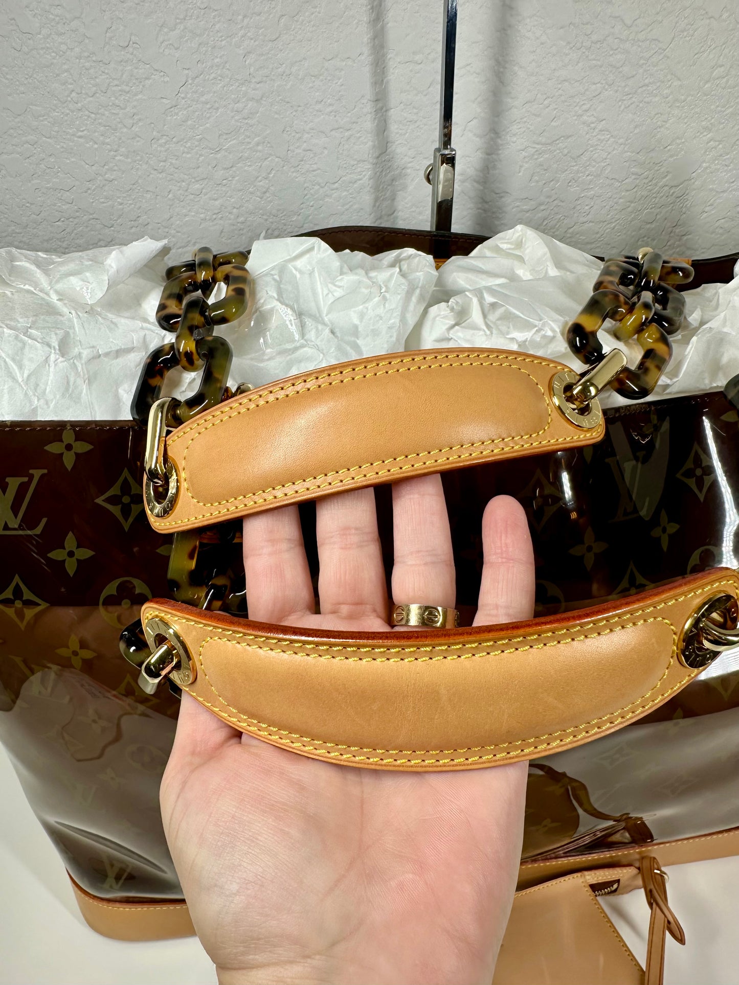 Louis Vuitton Cabas Ambre GM with pouch