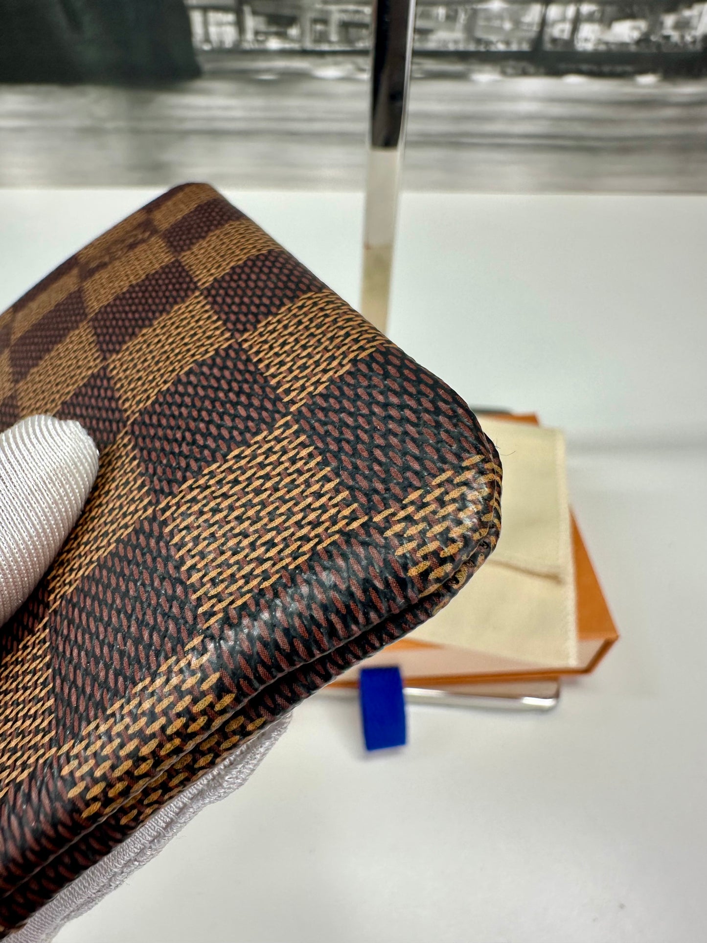 Key Pouch Damier Ebene