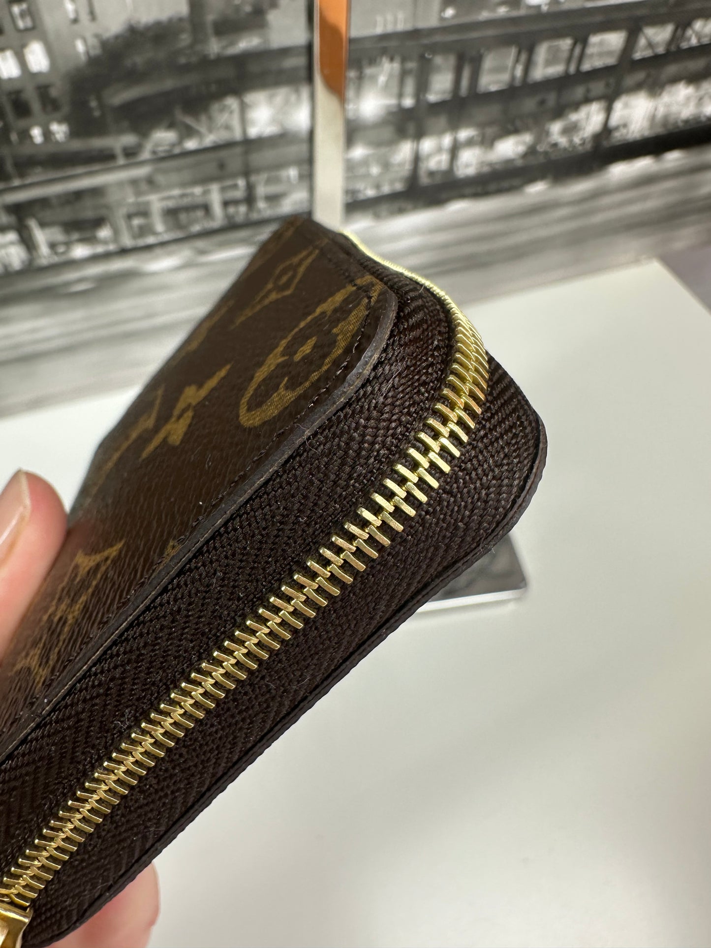 Zippy Coin Purse Monogram