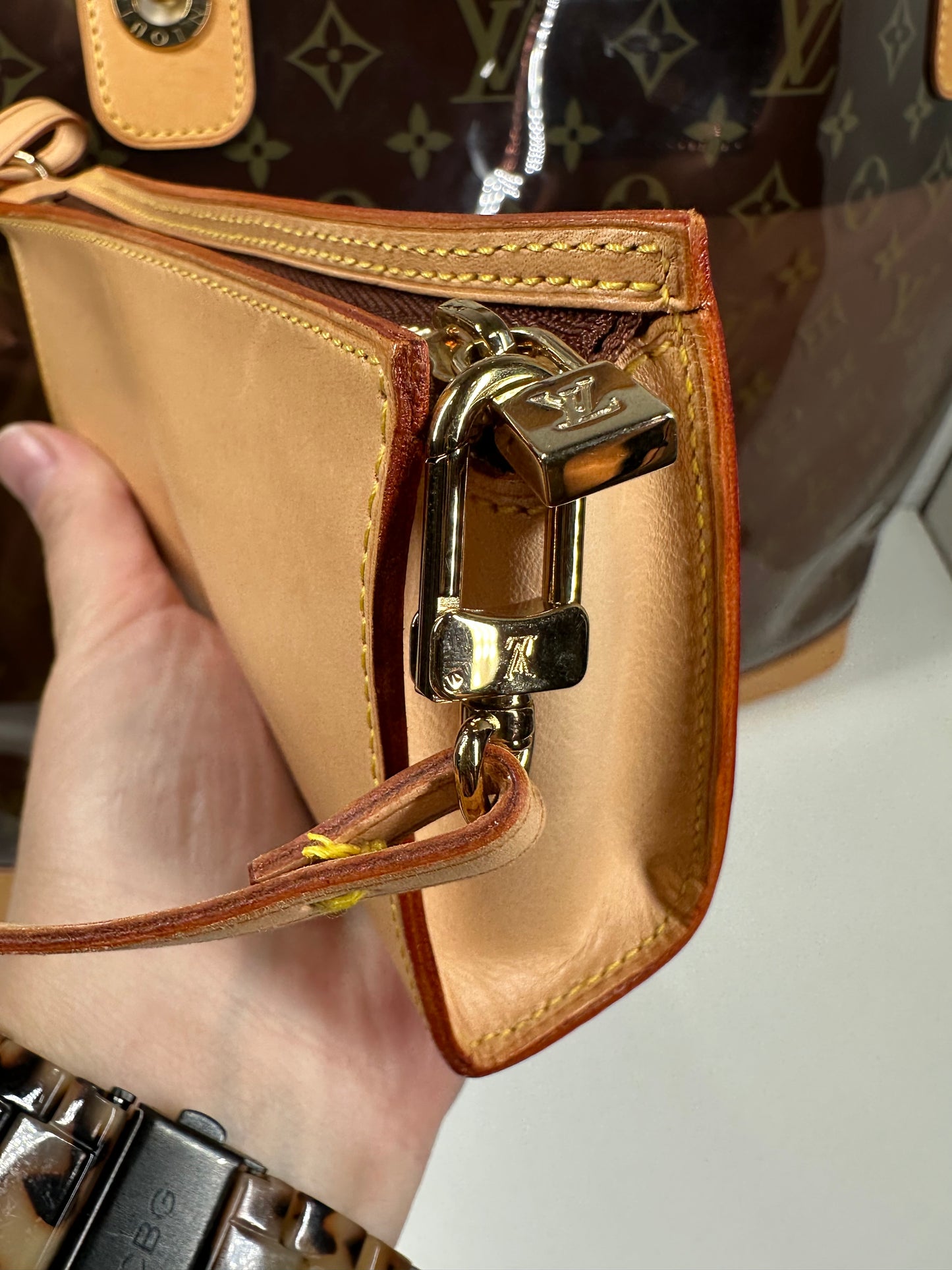 Louis Vuitton Cabas Ambre GM with pouch