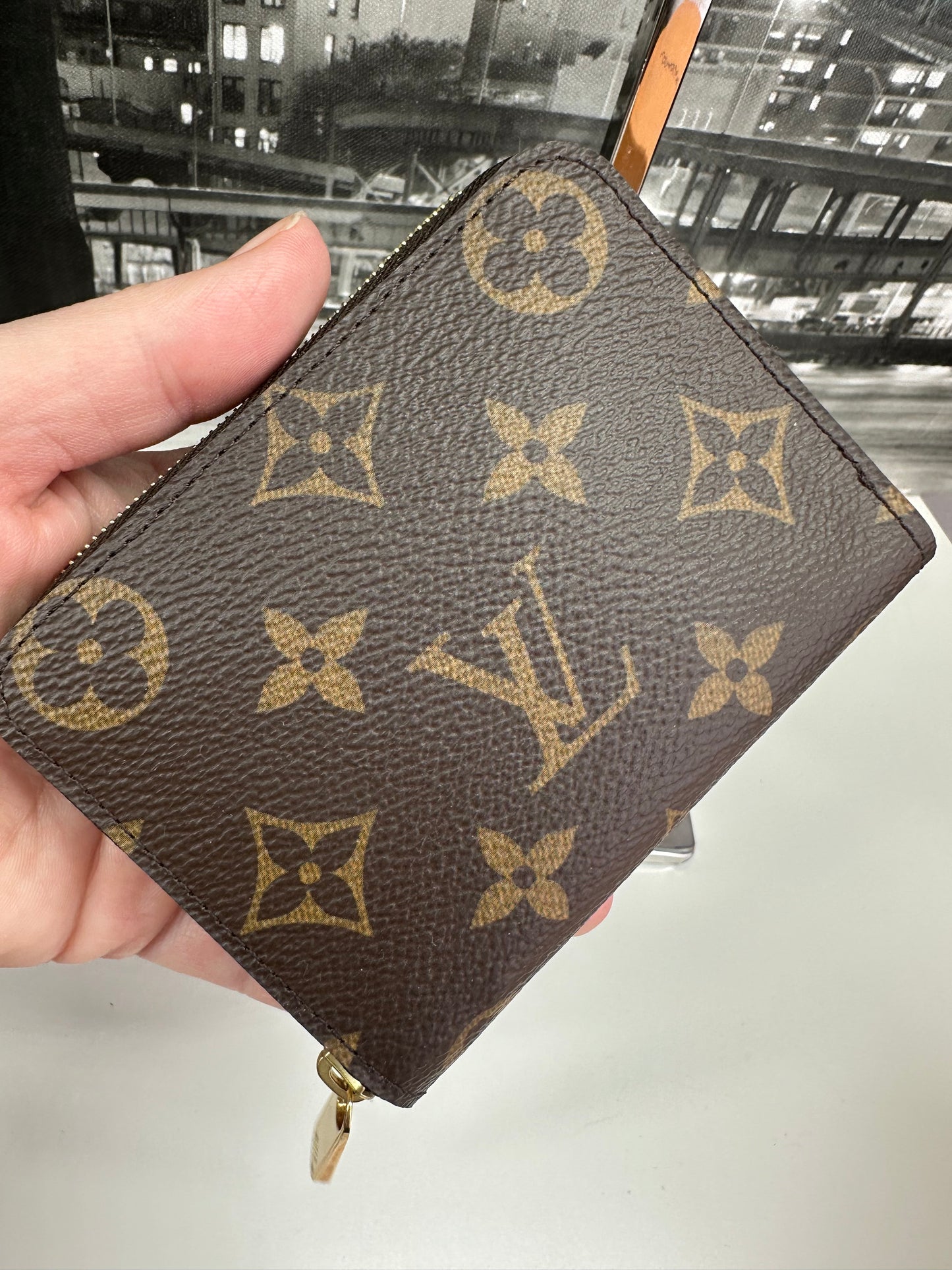 Zippy Coin Purse Monogram