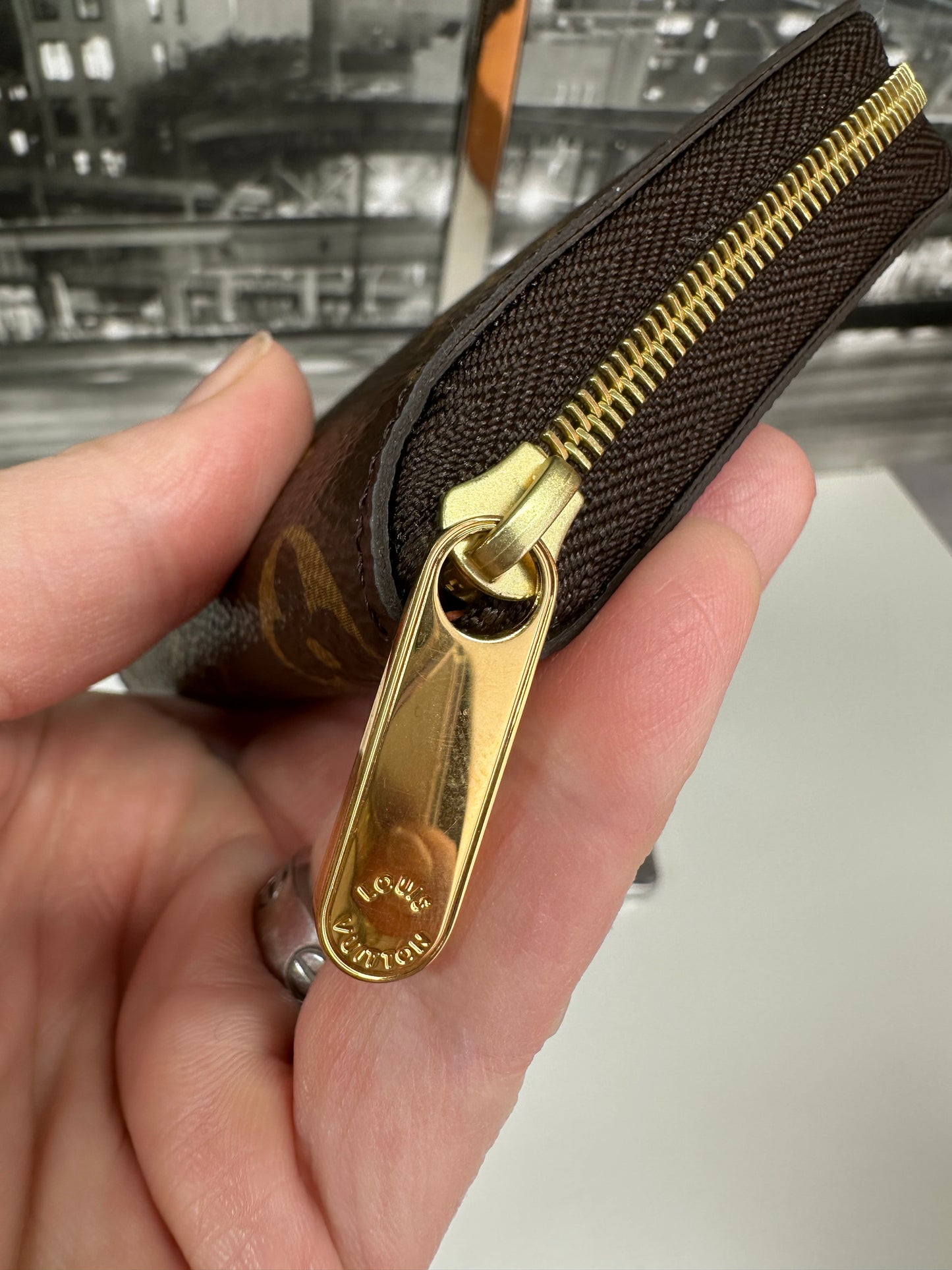 Zippy Coin Purse Monogram