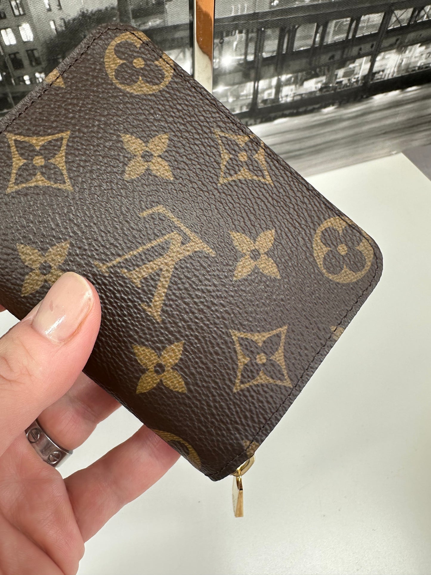 Zippy Coin Purse Monogram