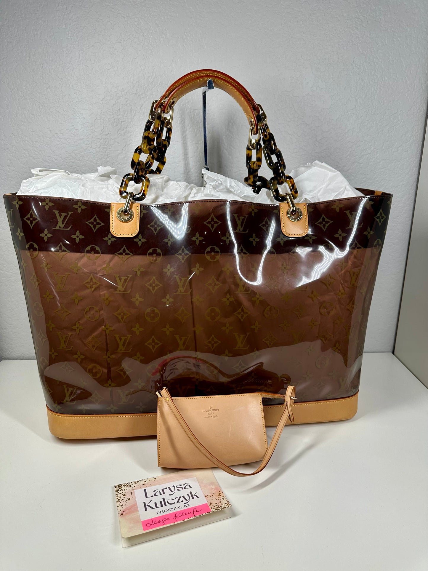 Louis Vuitton Cabas Ambre GM with pouch