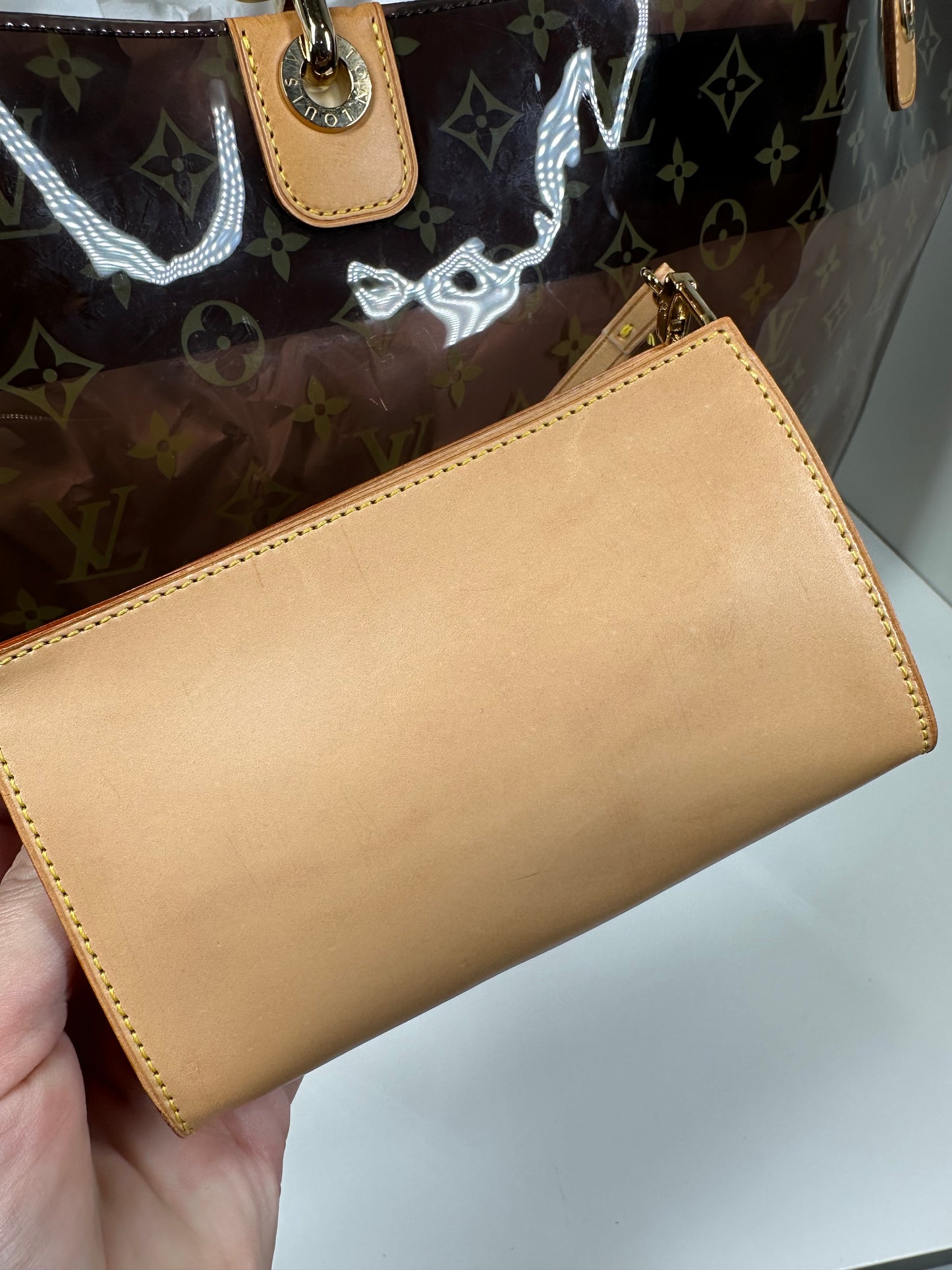 Louis Vuitton Cabas Ambre GM with pouch