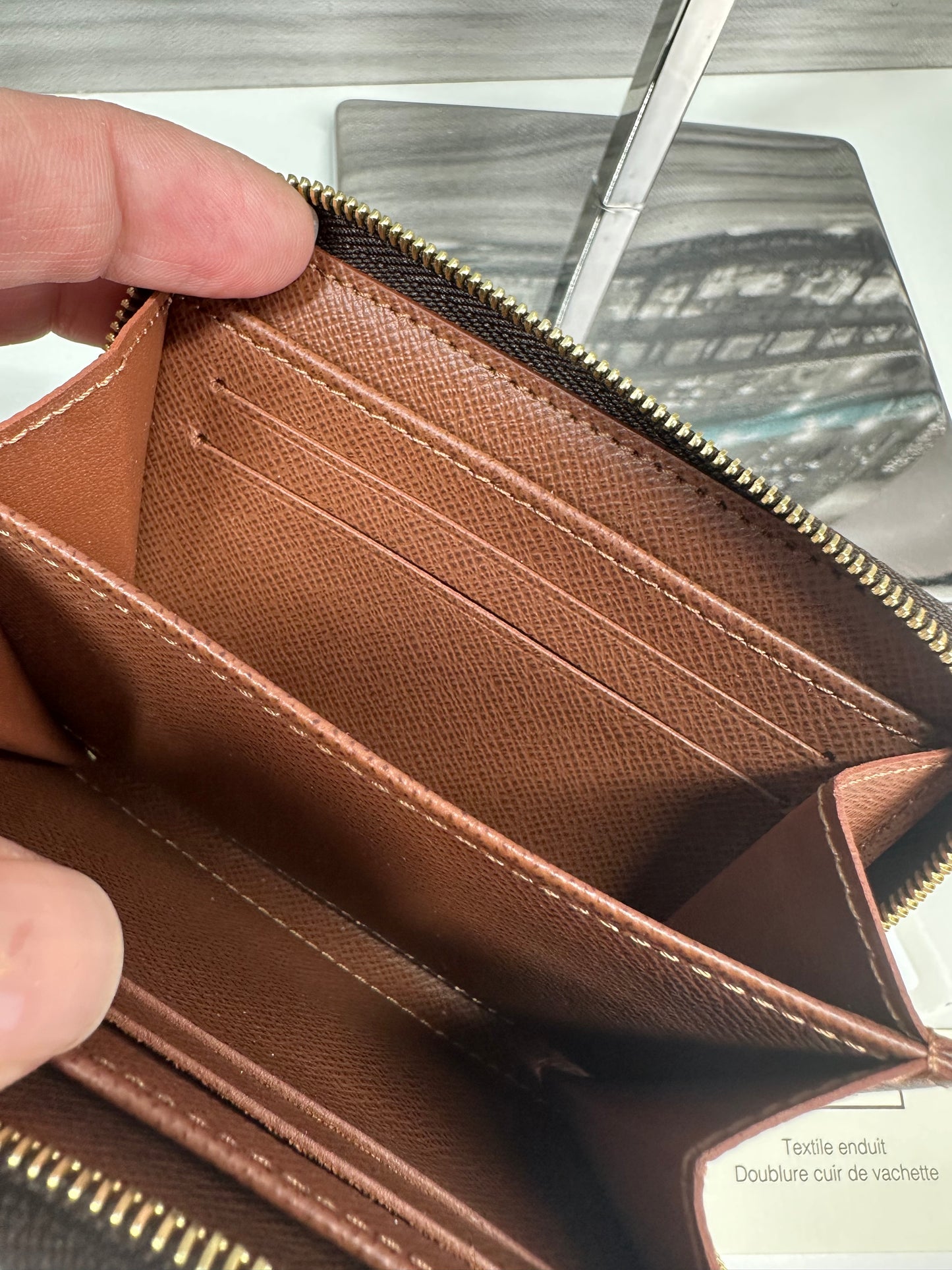 Zippy Coin Purse Monogram