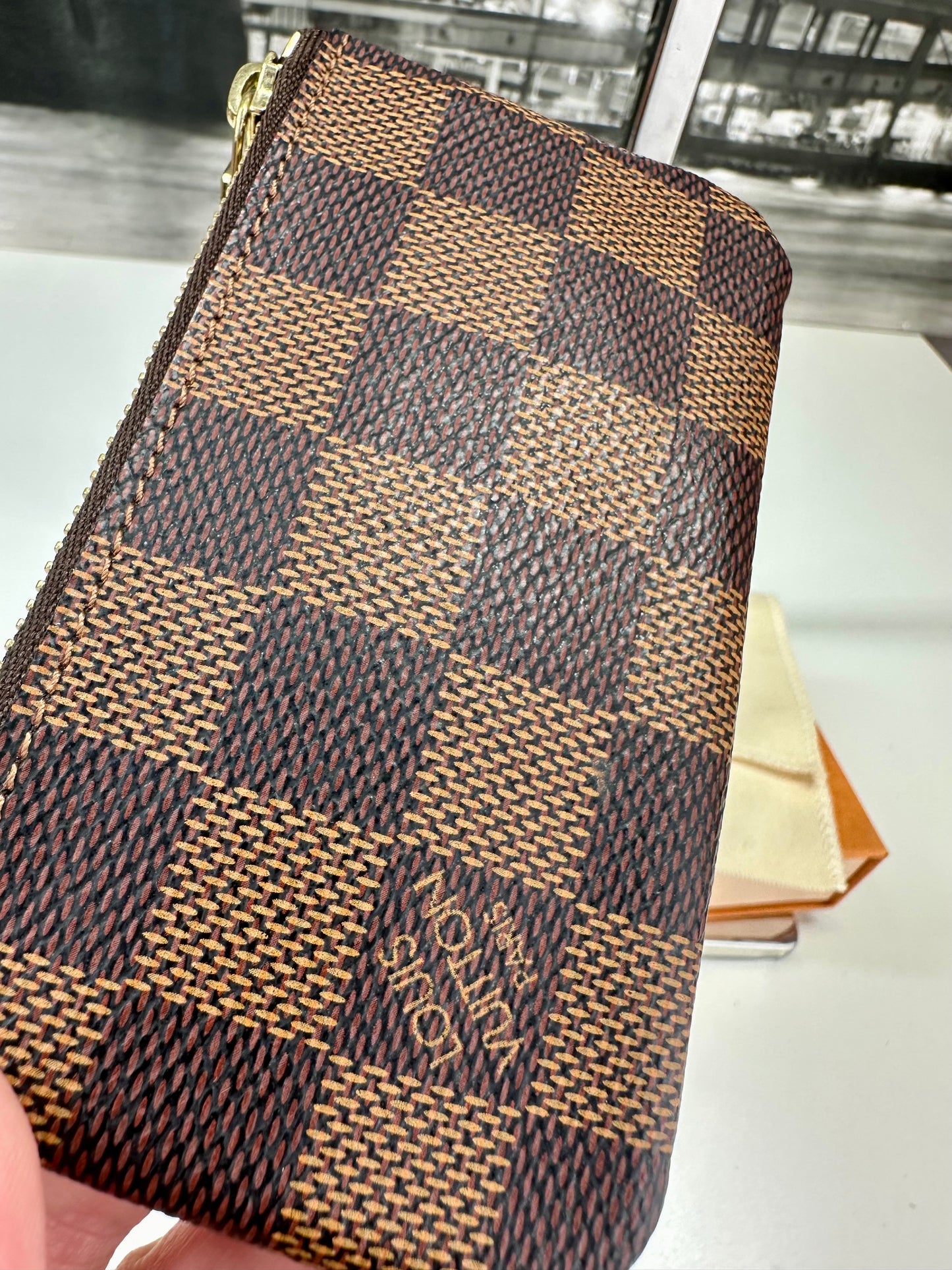 Key Pouch Damier Ebene