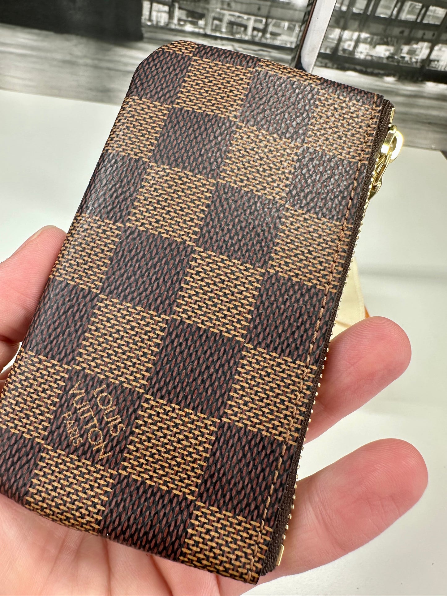 Key Pouch Damier Ebene