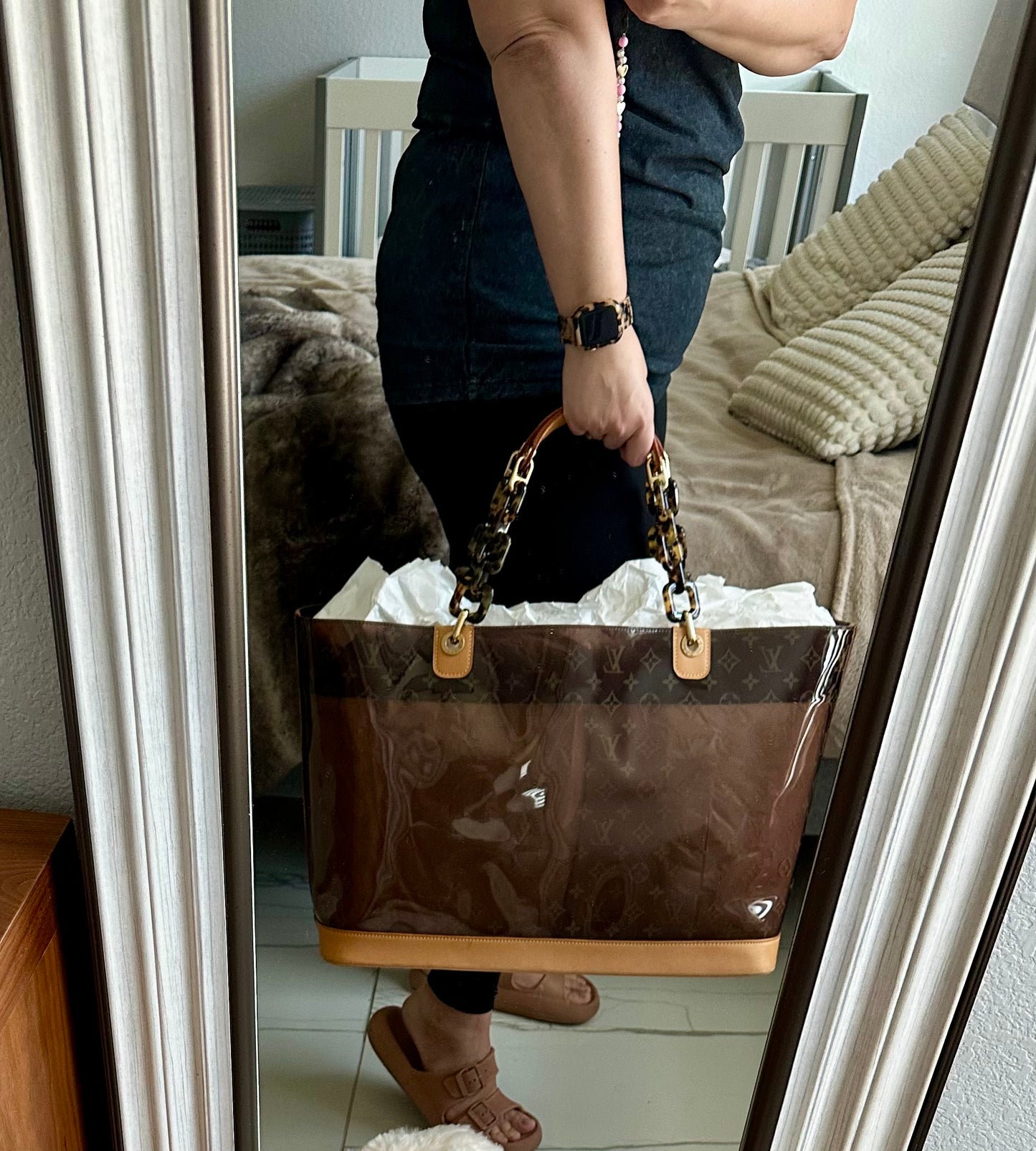 Louis Vuitton Cabas Ambre GM with pouch
