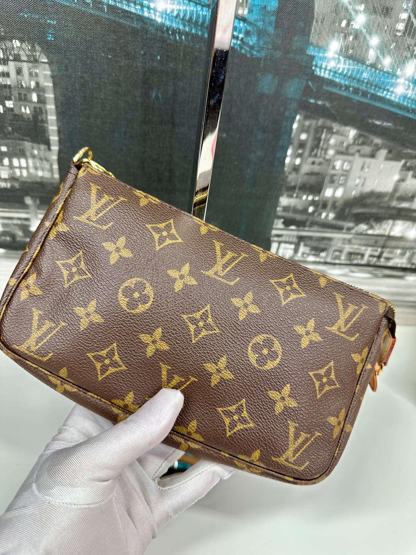Pochette Accessories Monogram Older Model