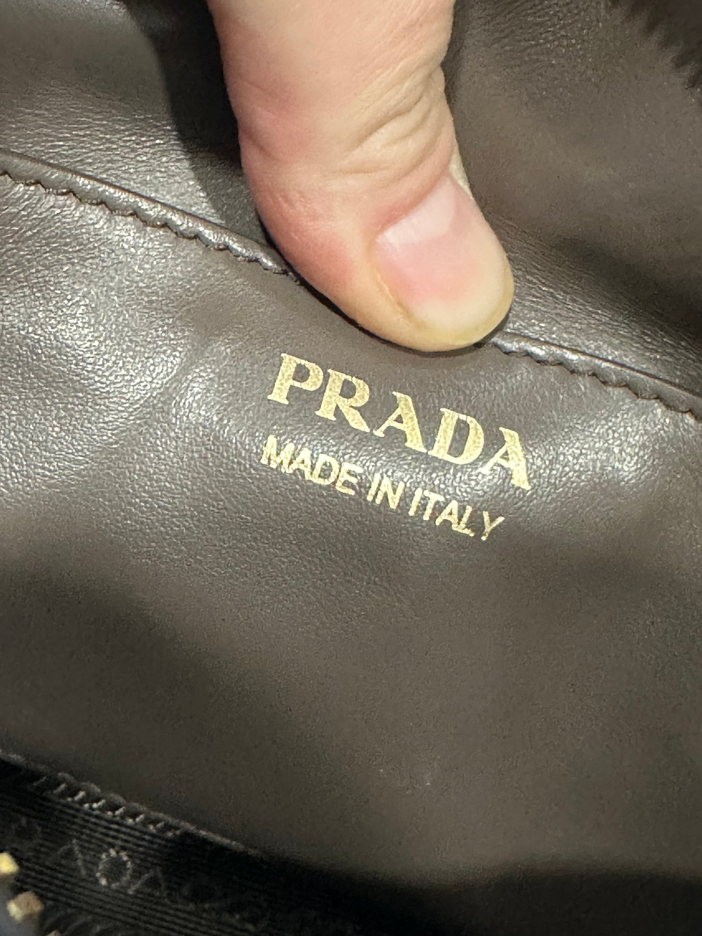 Prada Diagramme Crossbody Bag