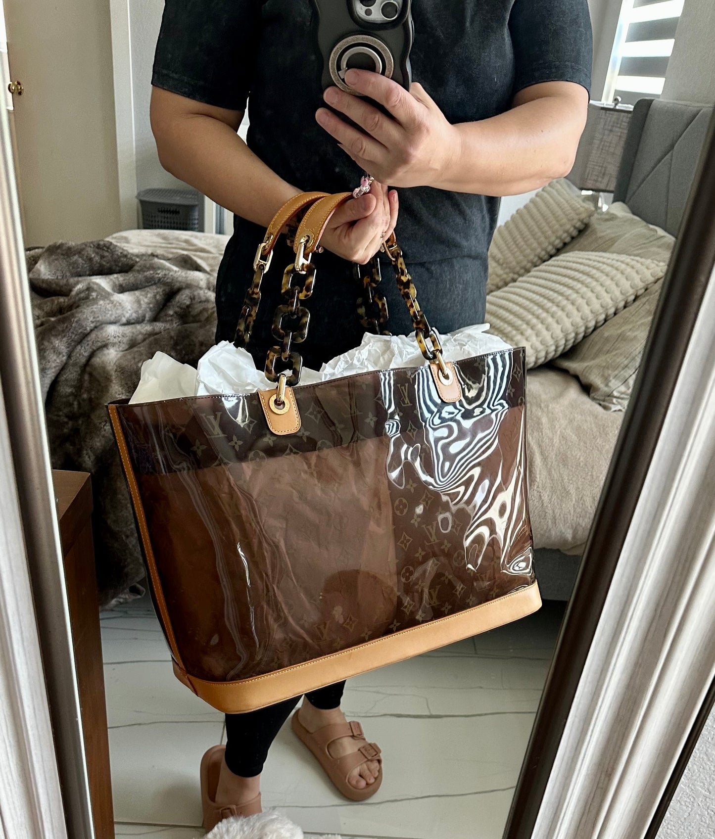 Louis Vuitton Cabas Ambre GM with pouch