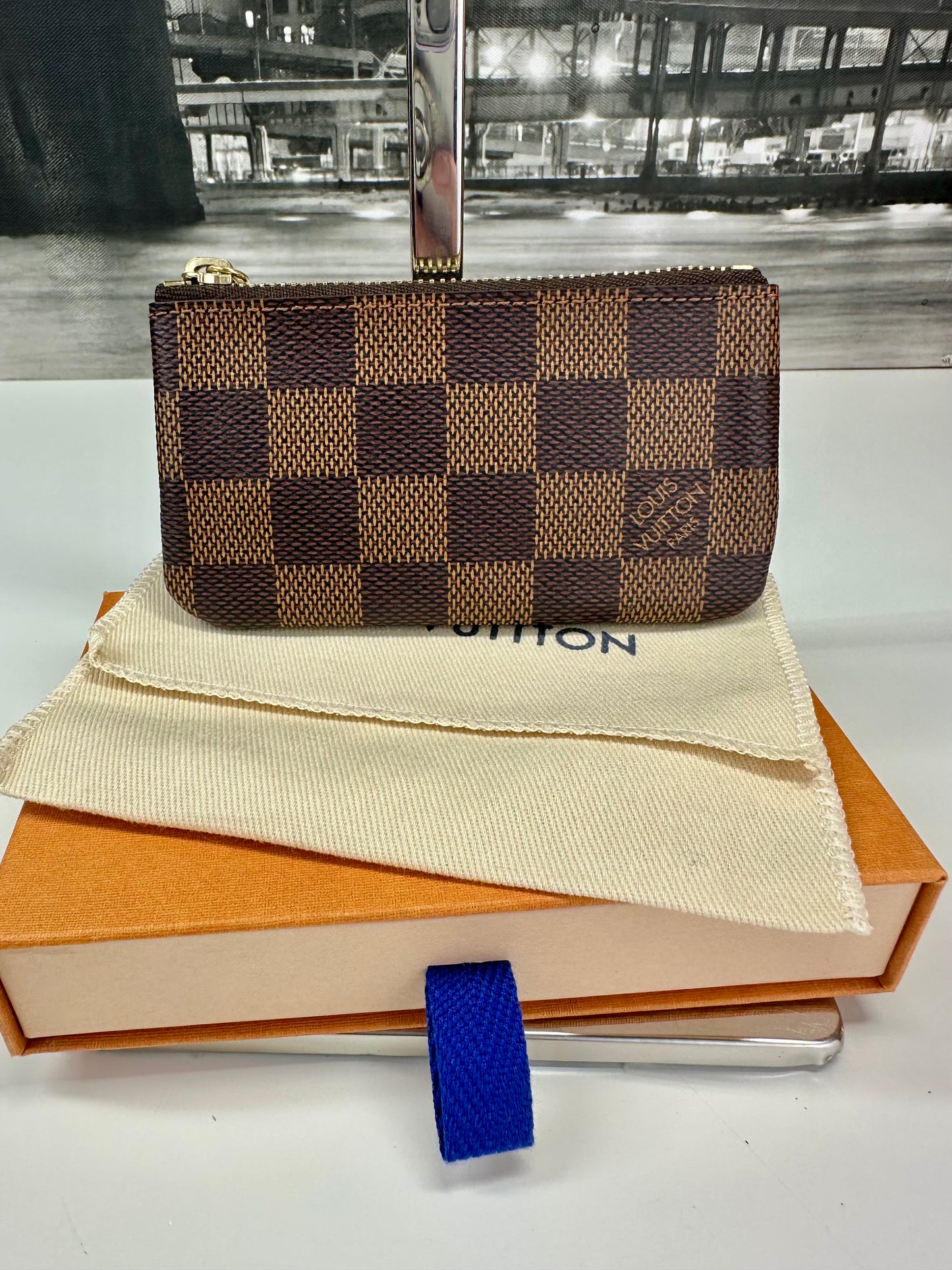 Key Pouch Damier Ebene