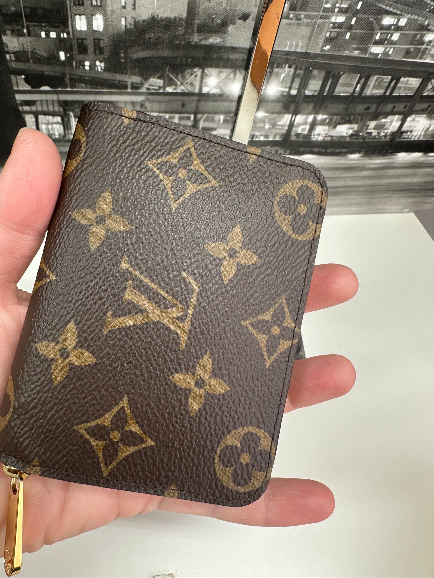 Zippy Coin Purse Monogram