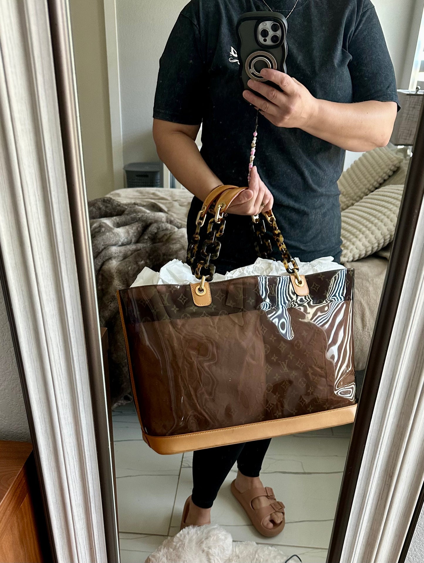 Louis Vuitton Cabas Ambre GM with pouch