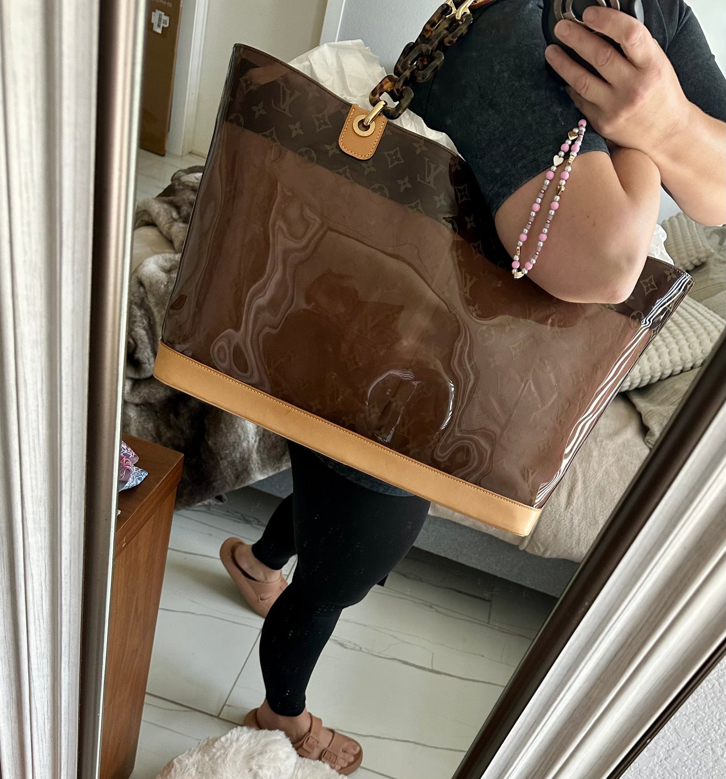 Louis Vuitton Cabas Ambre GM with pouch