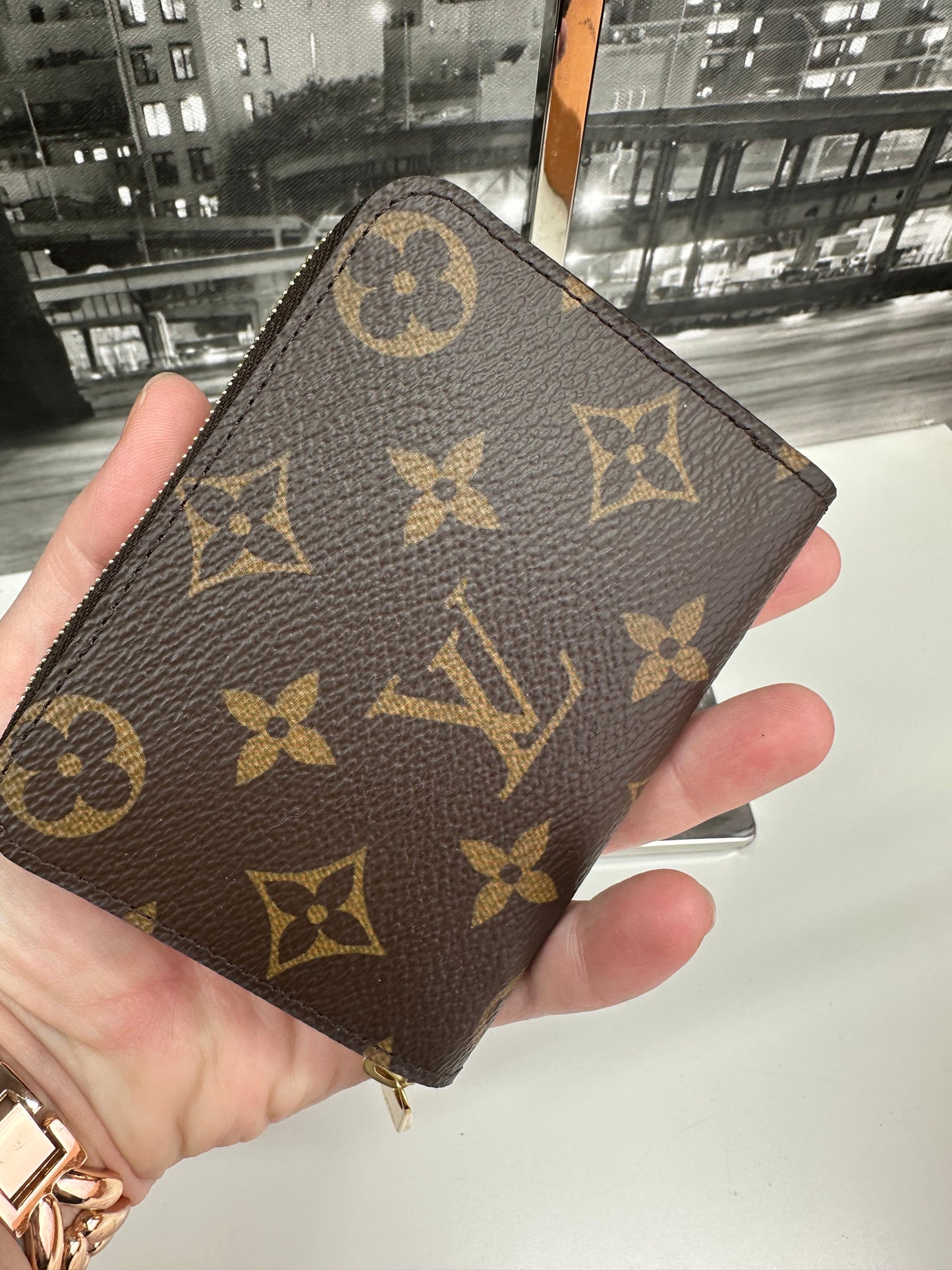 Zippy Coin Purse Monogram
