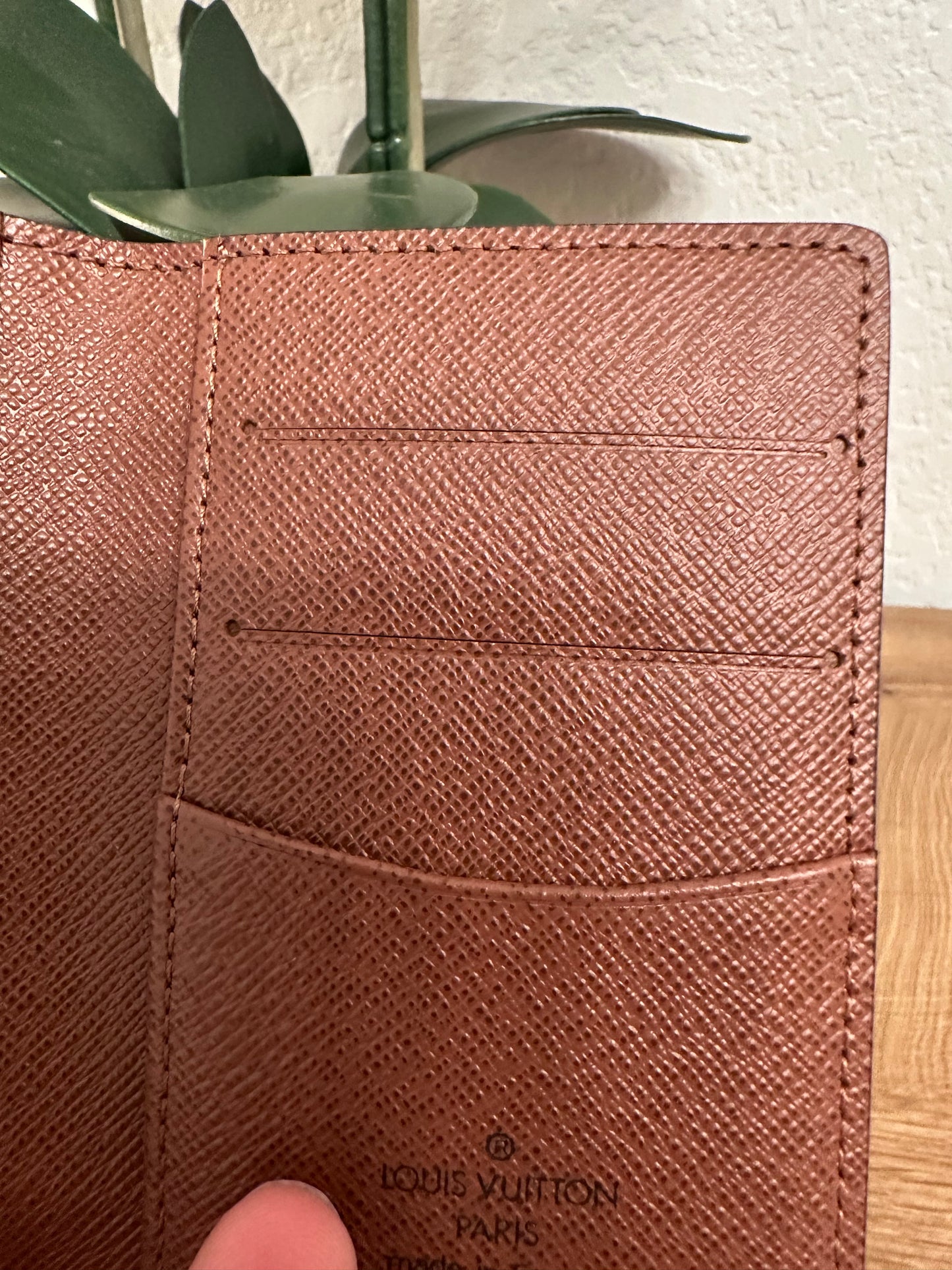 Pocket Organizer Monogram