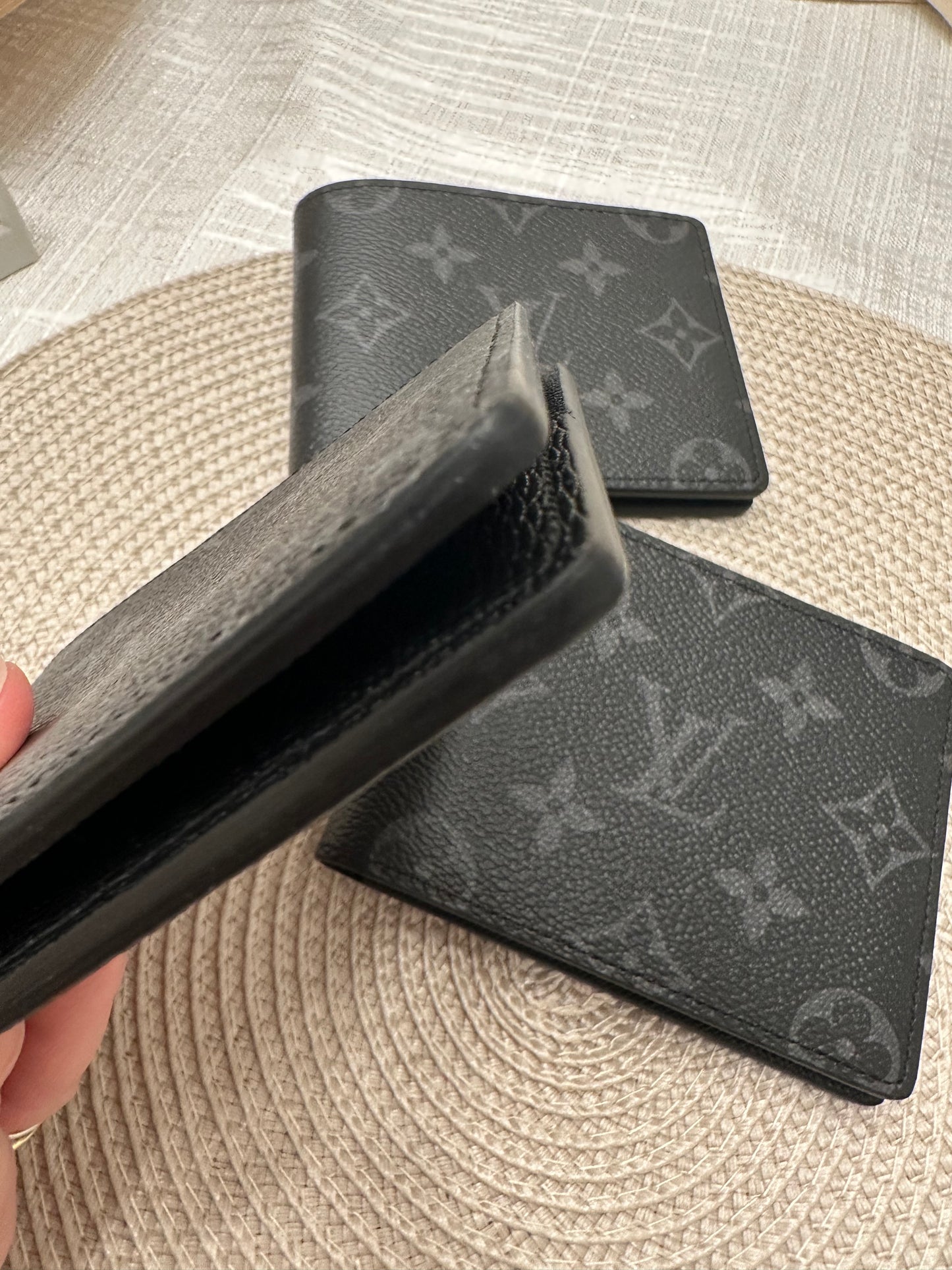 Men Wallet Black Elipse Monogram
