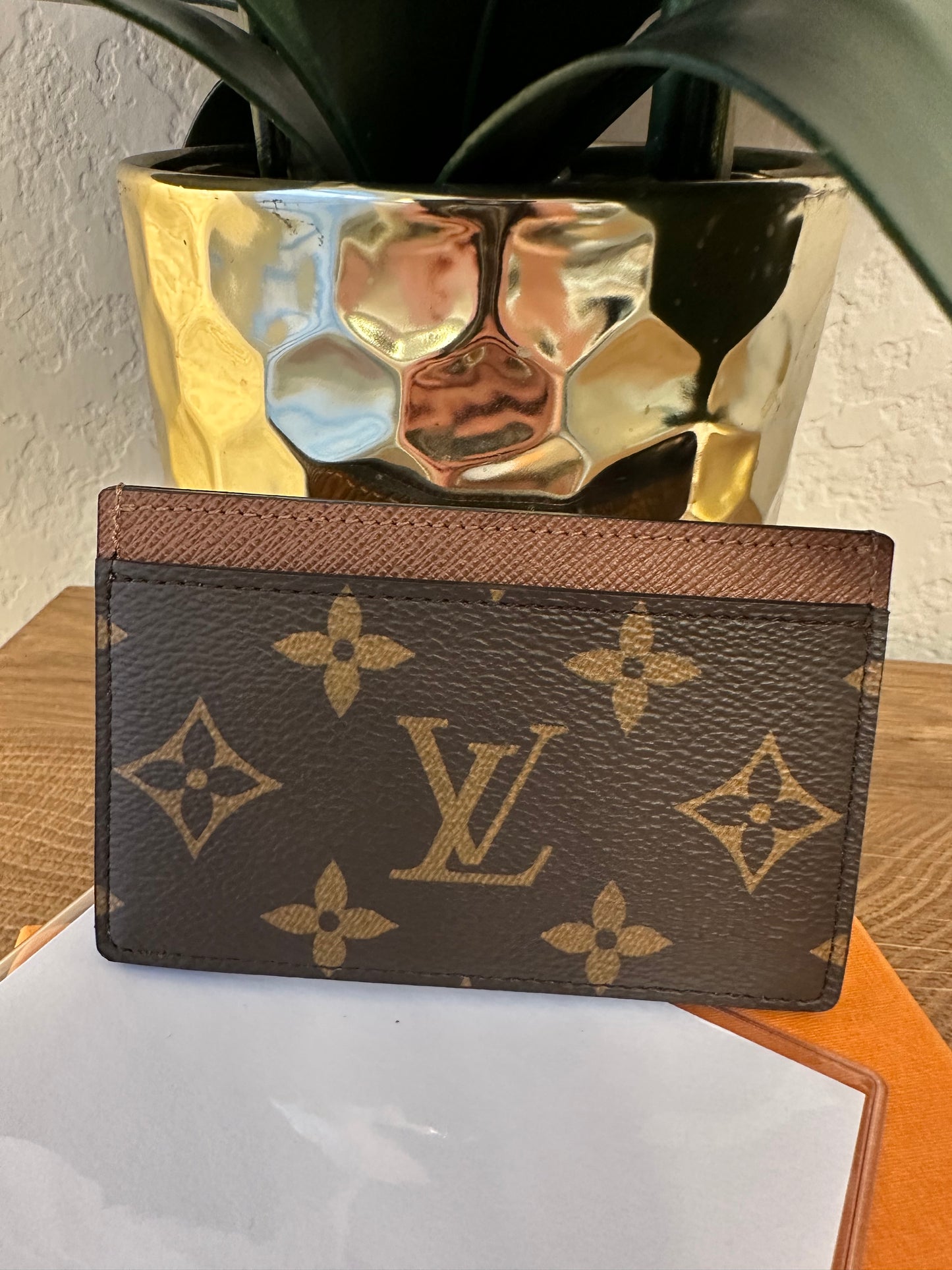 Brown Monogram Cardholder - Uniformes made in 🇪🇸