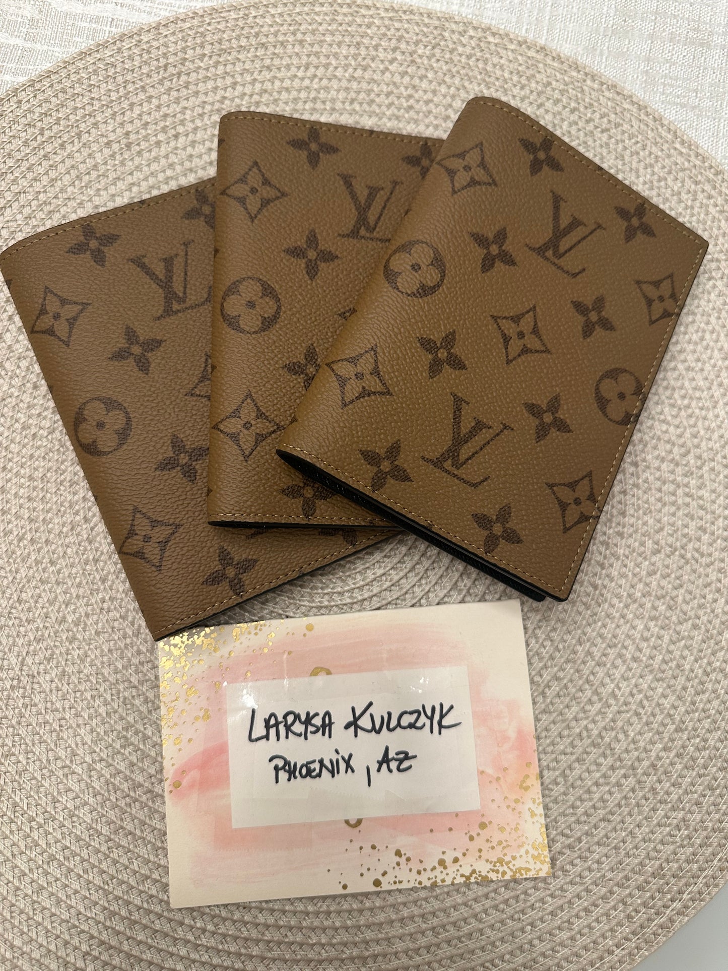Passport Holder Reverse Mono