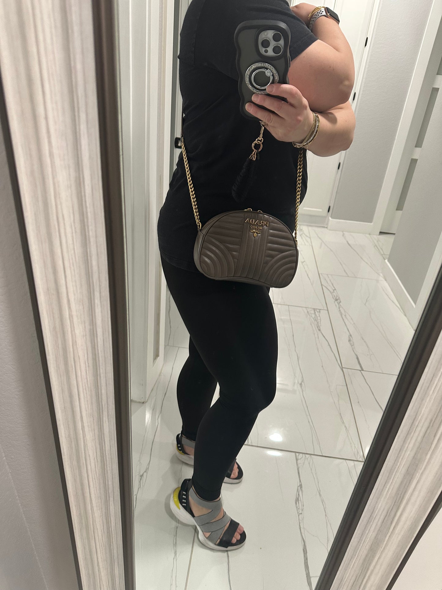 Prada Diagramme Crossbody Bag