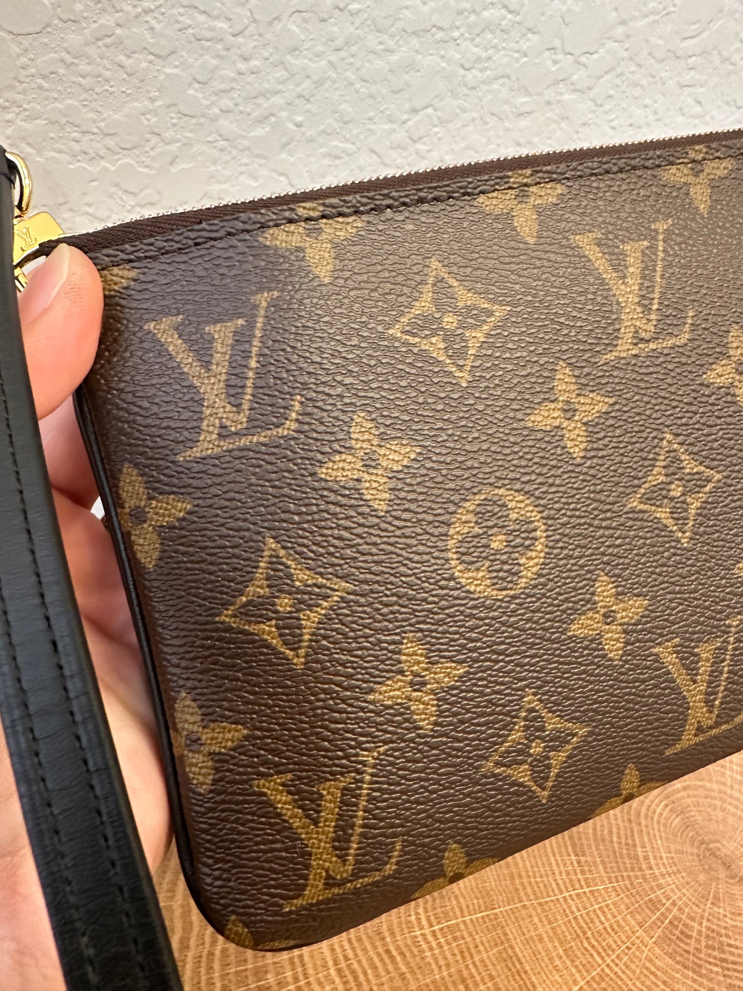 Louis Vuitton Reverse Monogram Giant Double Zip Pochette