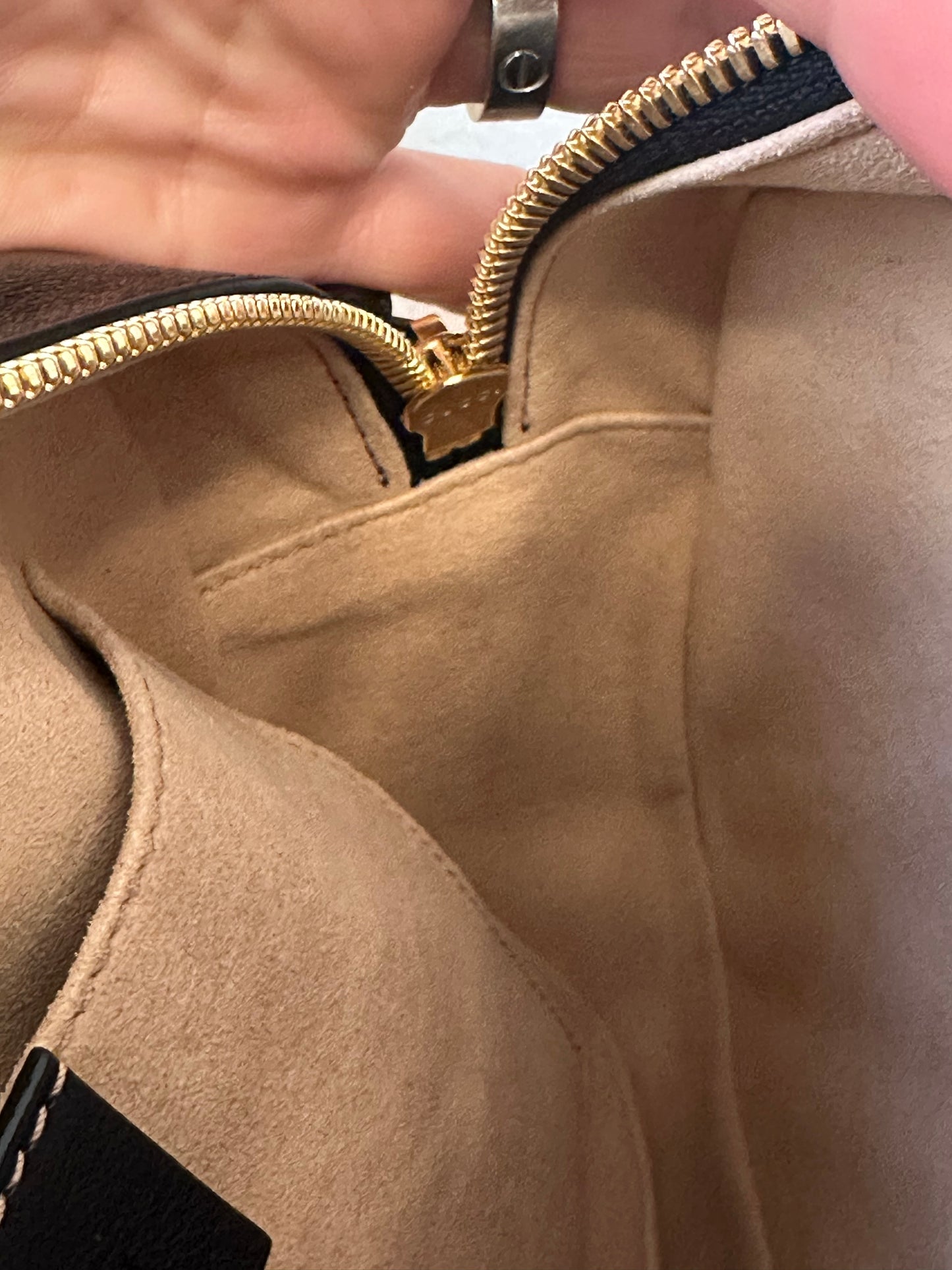 Gucci Camera Canvas & Leather Bag