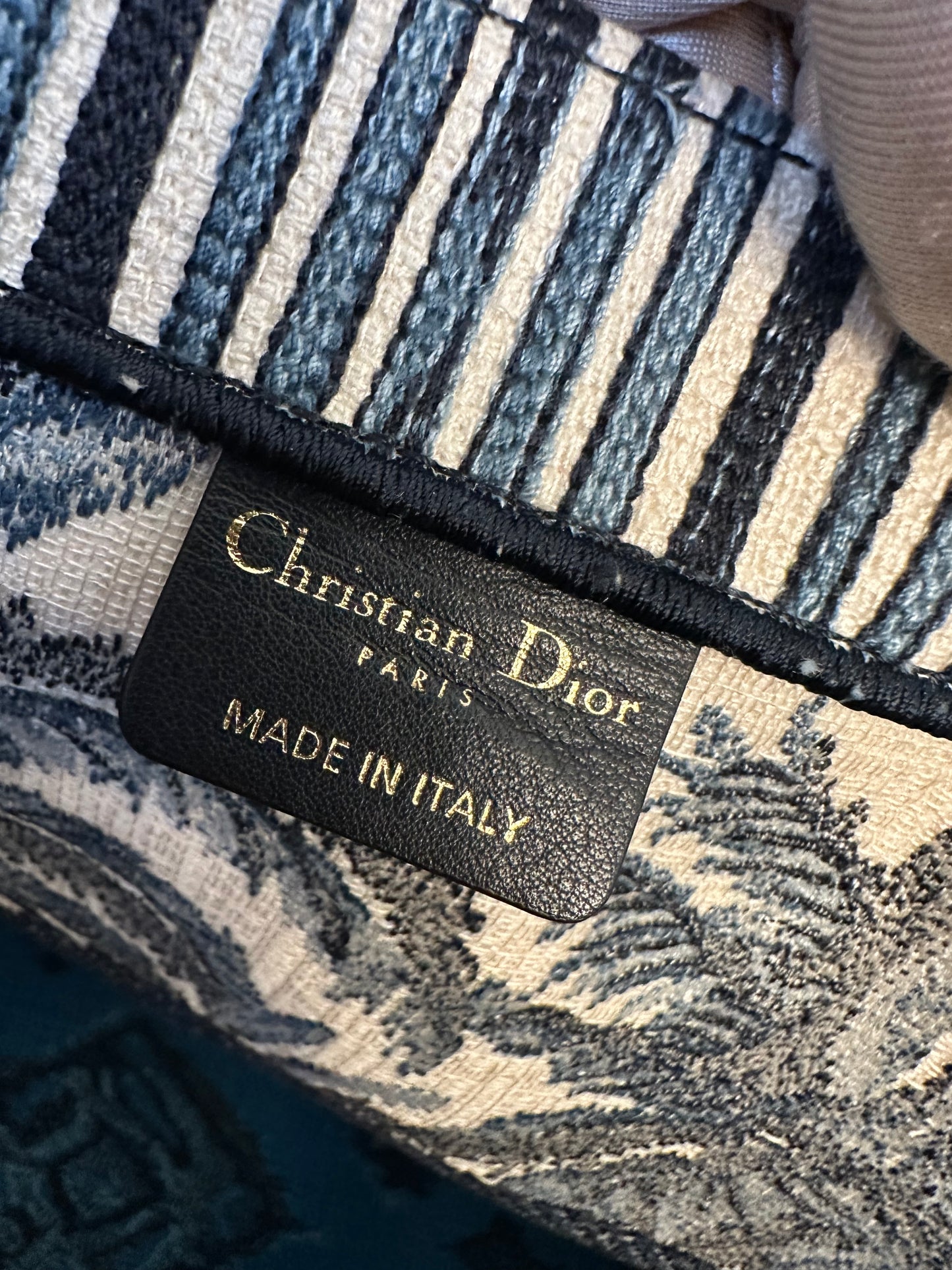 Dior Book Tote Large Palm Trees Limited