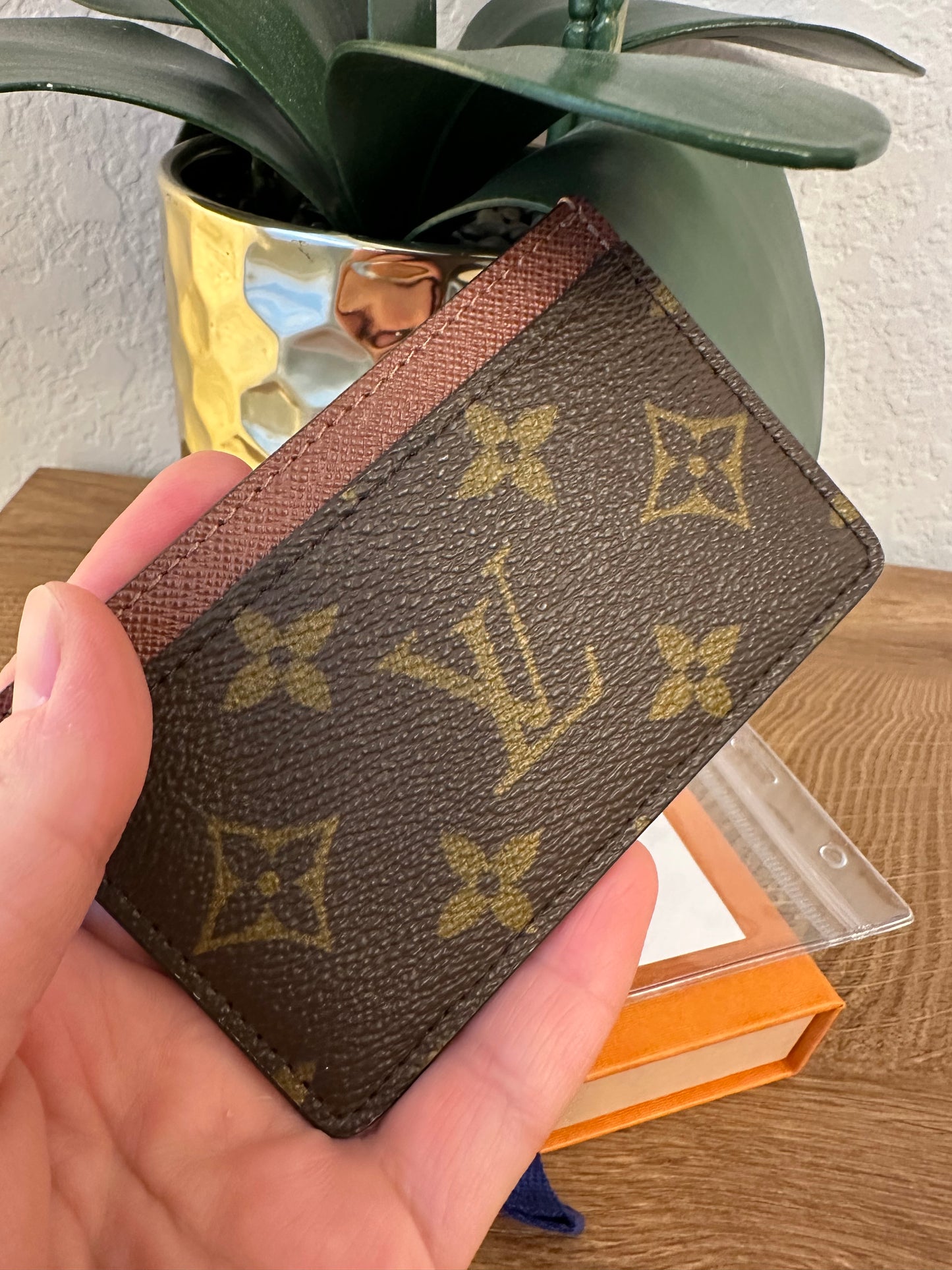 Brown Monogram Cardholder - made in 🇫🇷