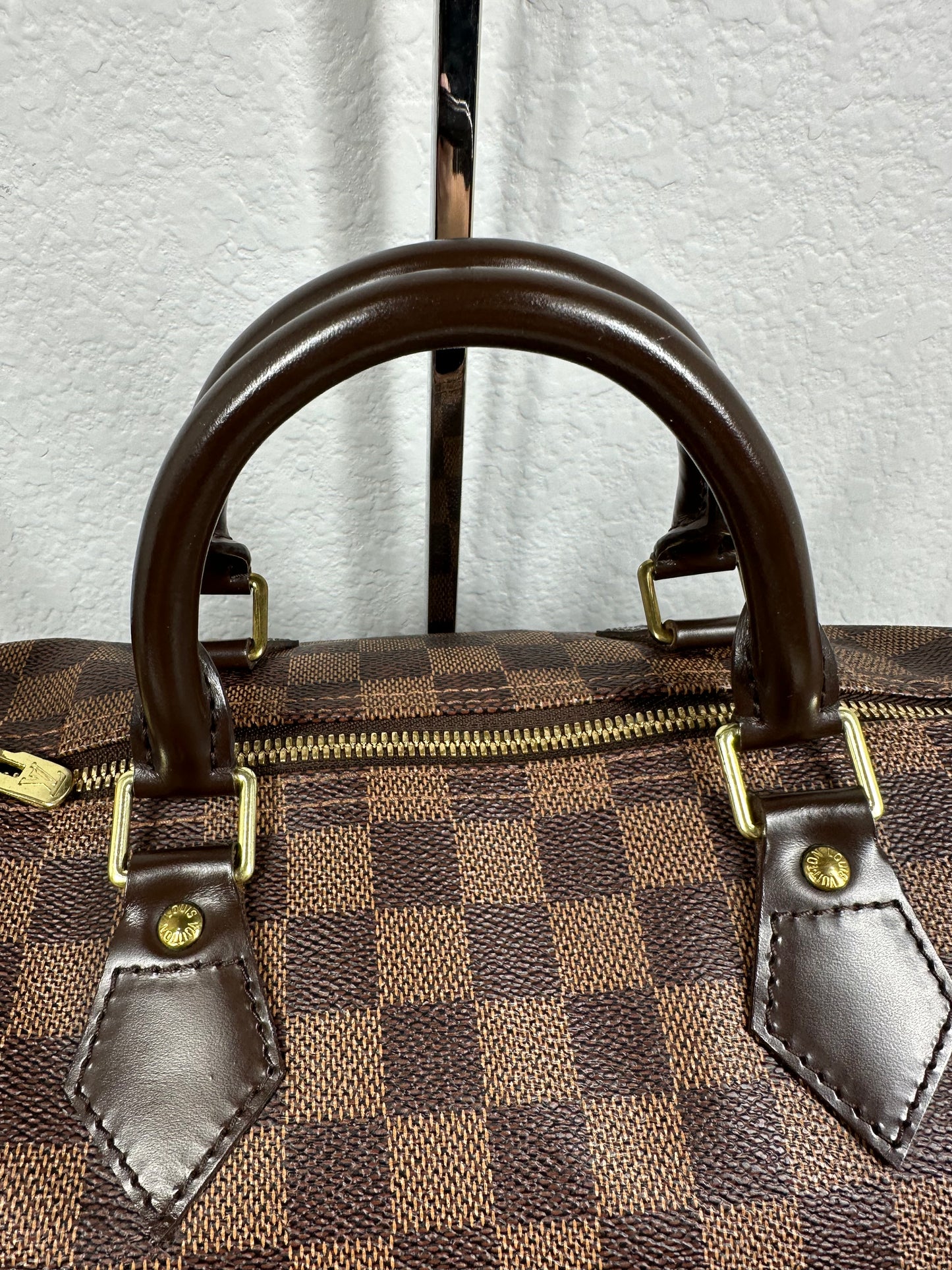 Speedy 30 Damier Ebene Bandouliere