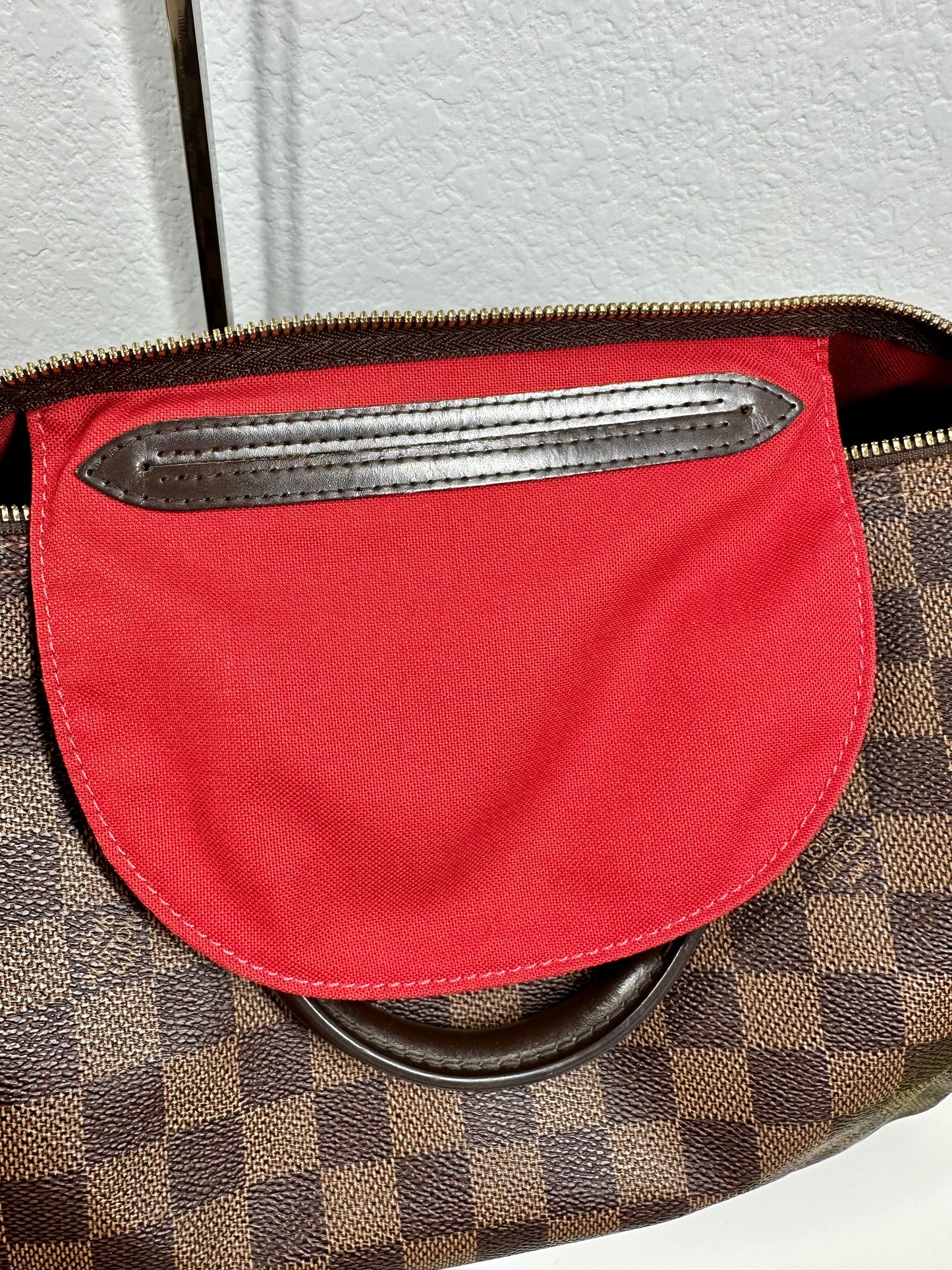Speedy 30 Damier Ebene Bandouliere