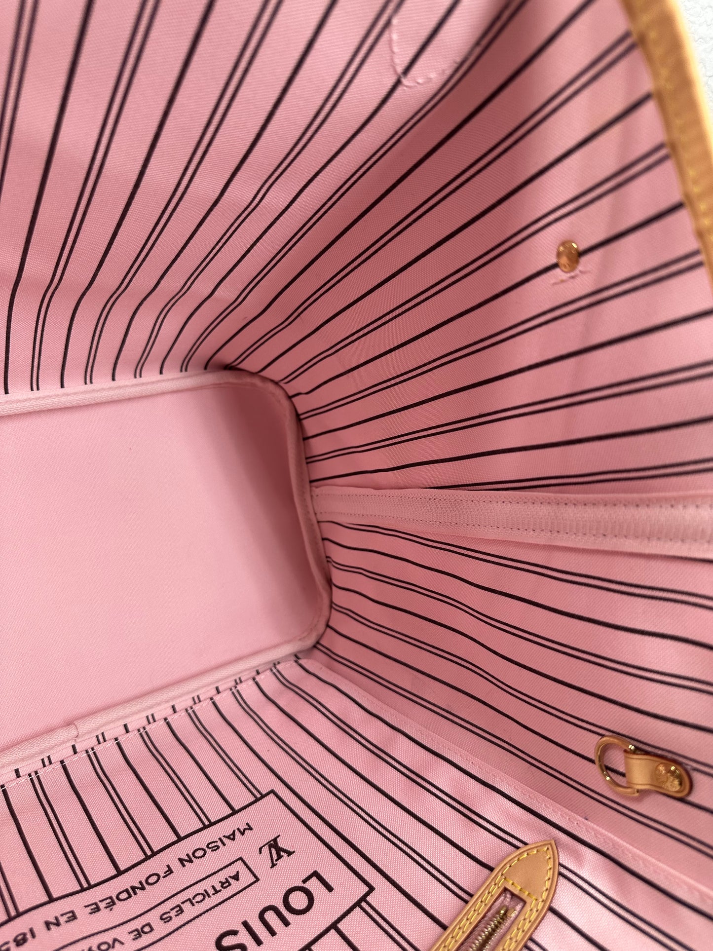 Neverfull MM Rose Ballerine