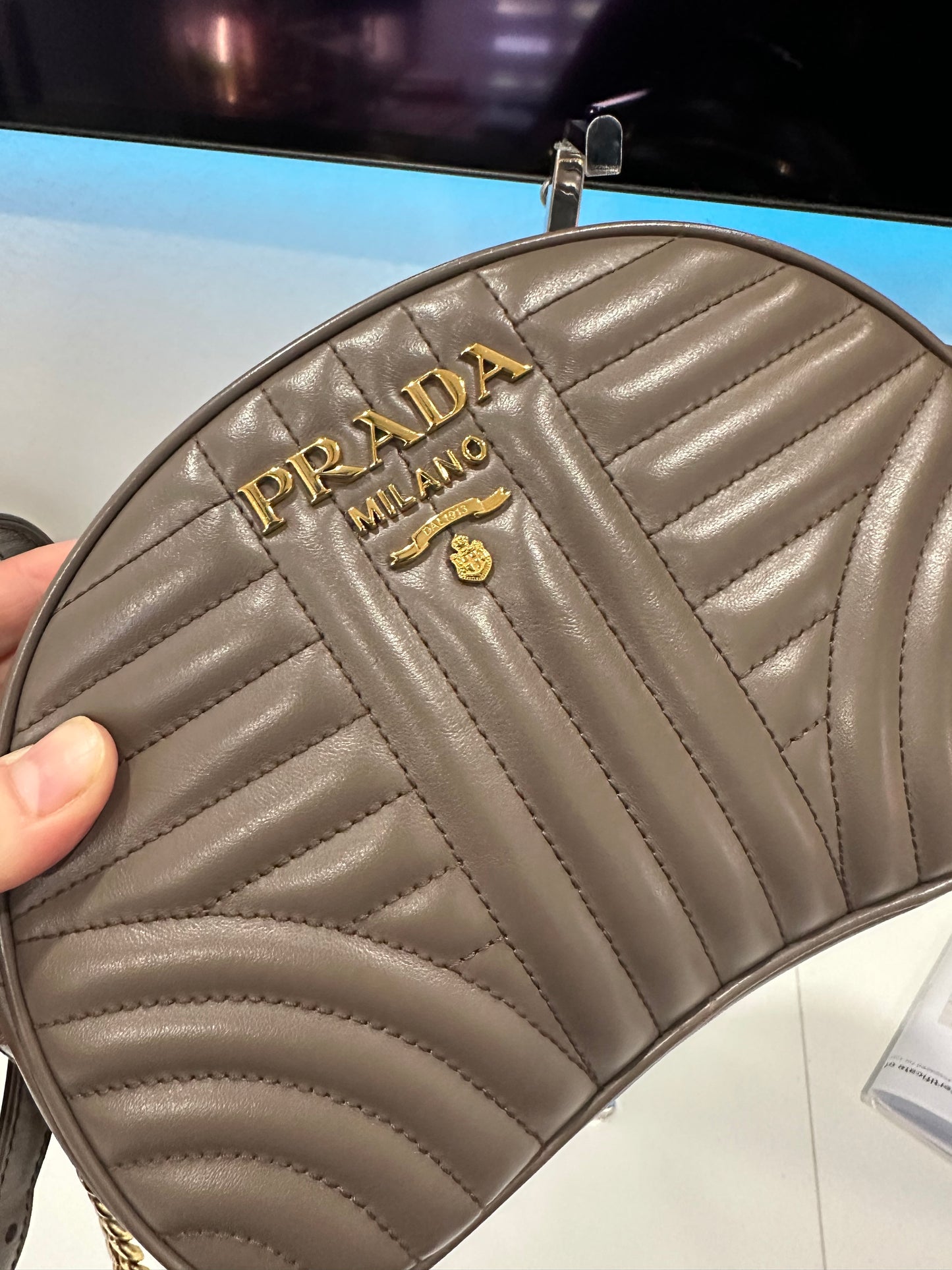 Prada Diagramme Crossbody Bag