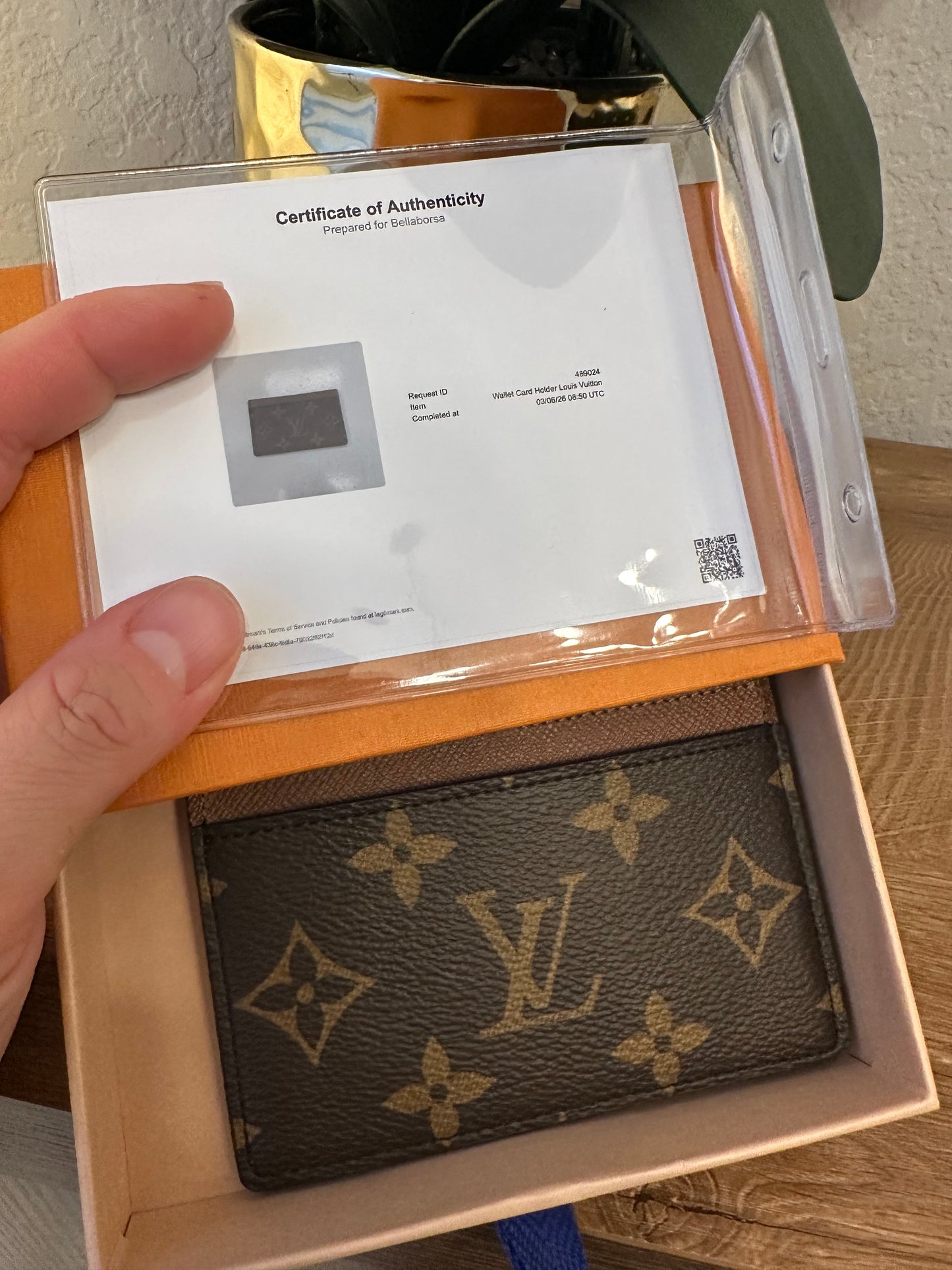 Brown Monogram Cardholder - Uniformes made in 🇪🇸