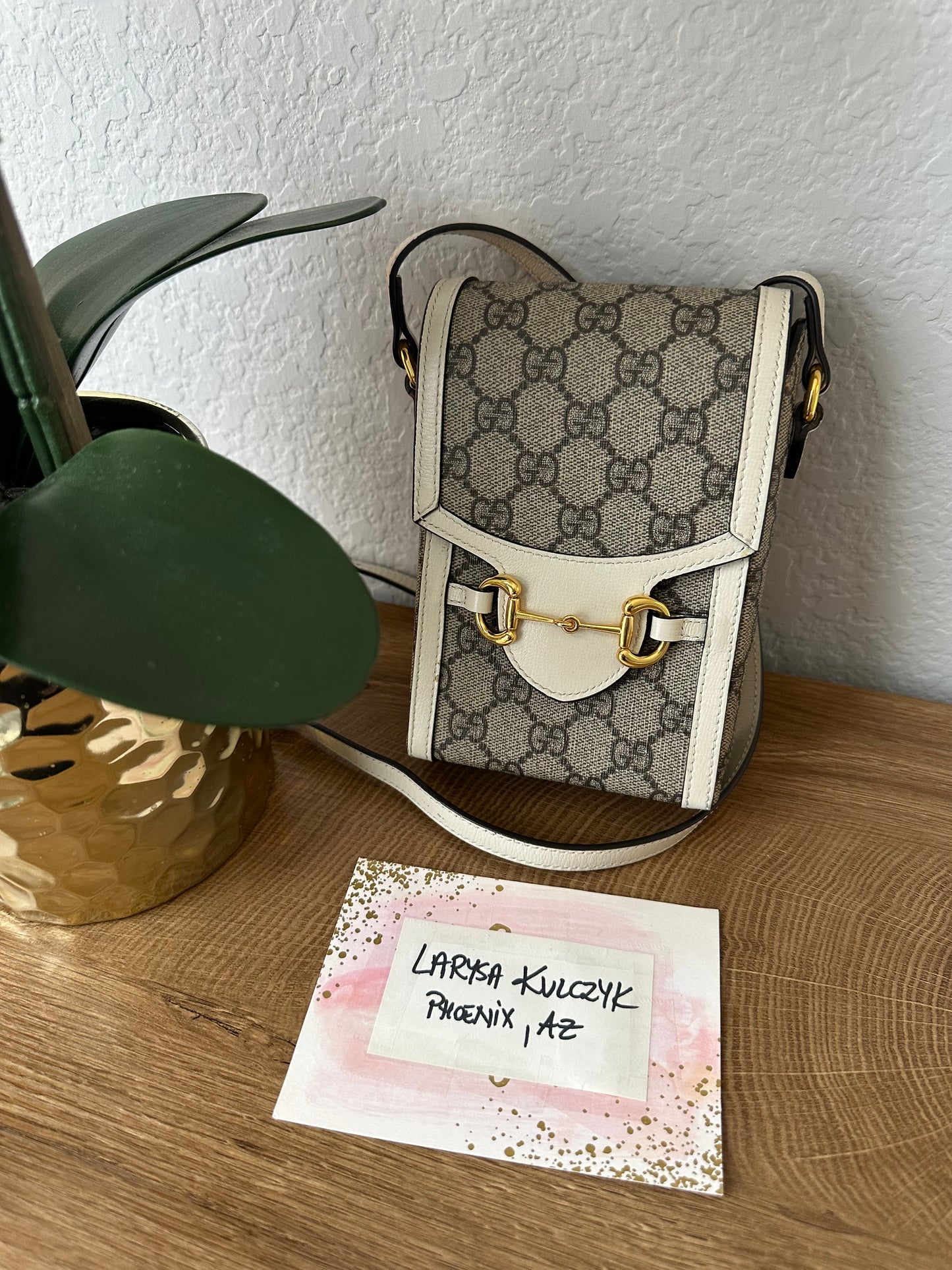Gucci Horsebit 1955 Phone Crossbody Bag