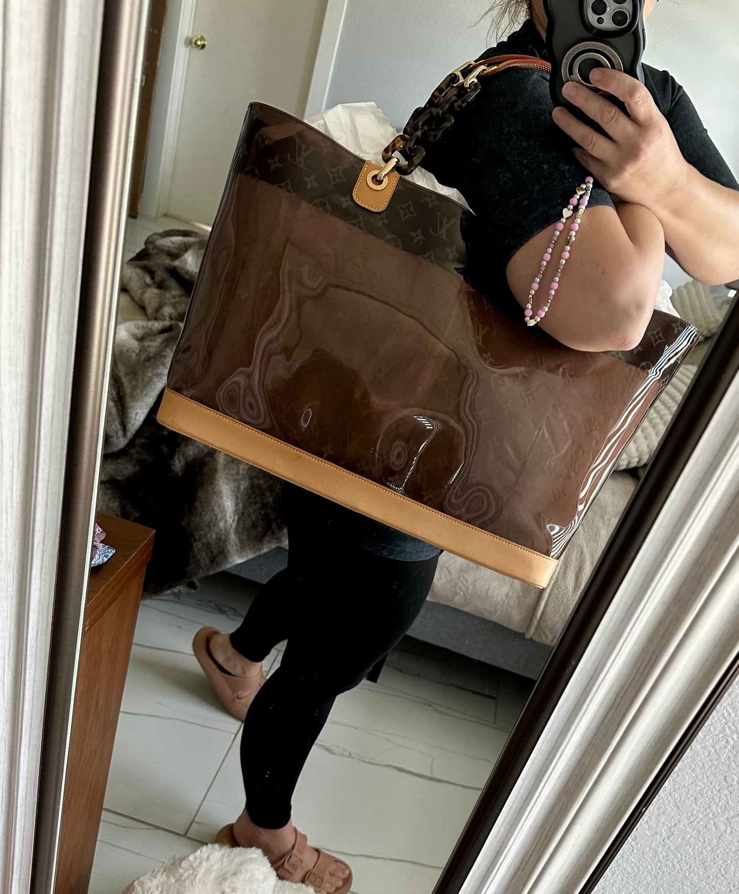 Louis Vuitton Cabas Ambre GM with pouch