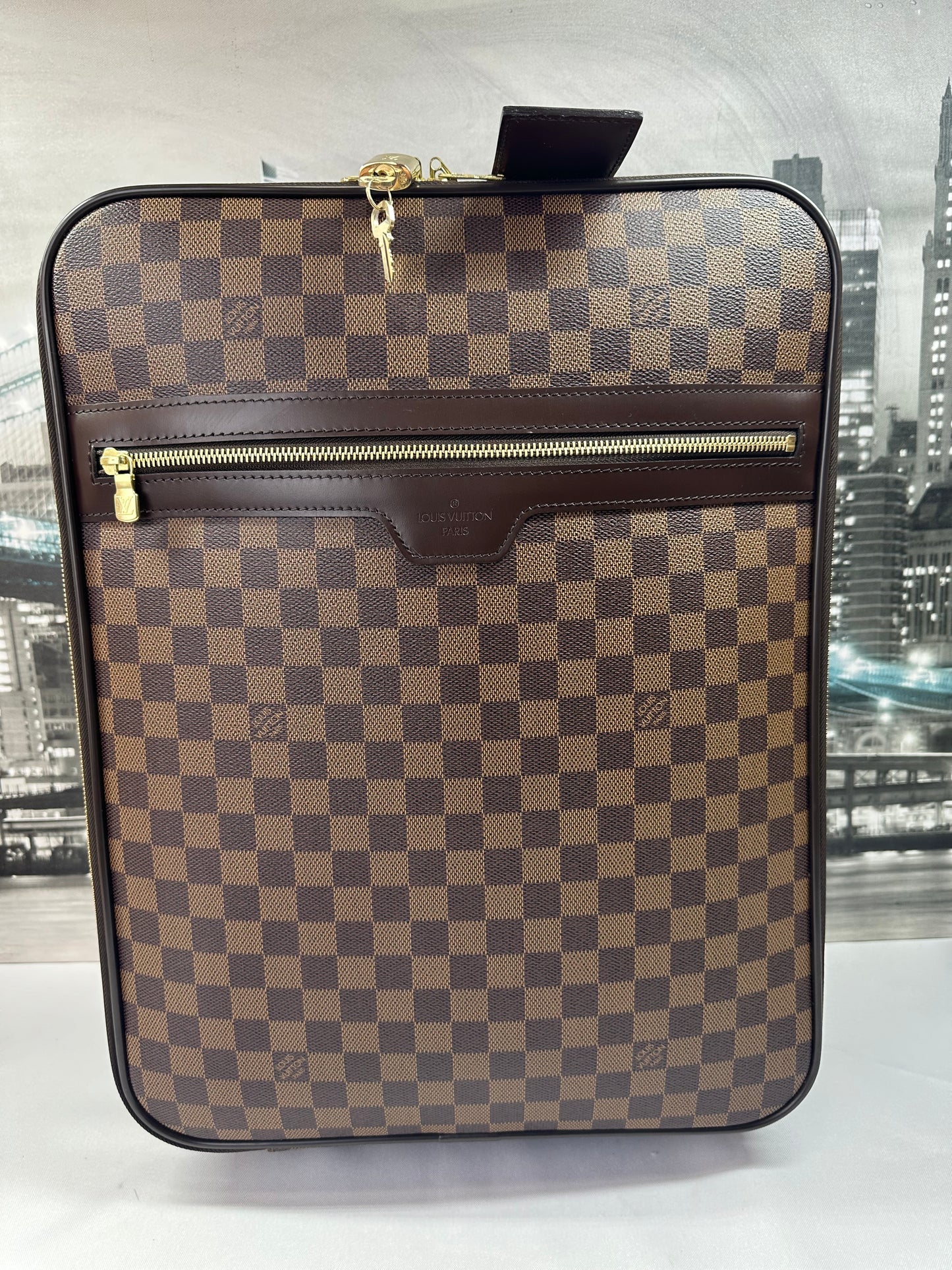 Pegase 45 Damier Ebene Luggage