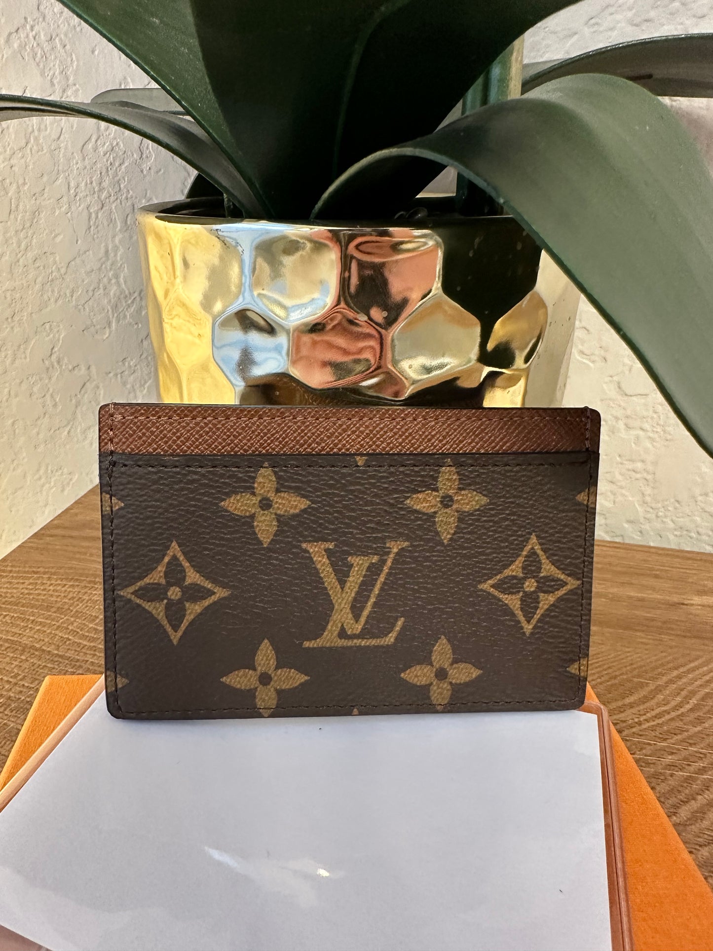 Brown Monogram Cardholder - Uniformes made in 🇪🇸