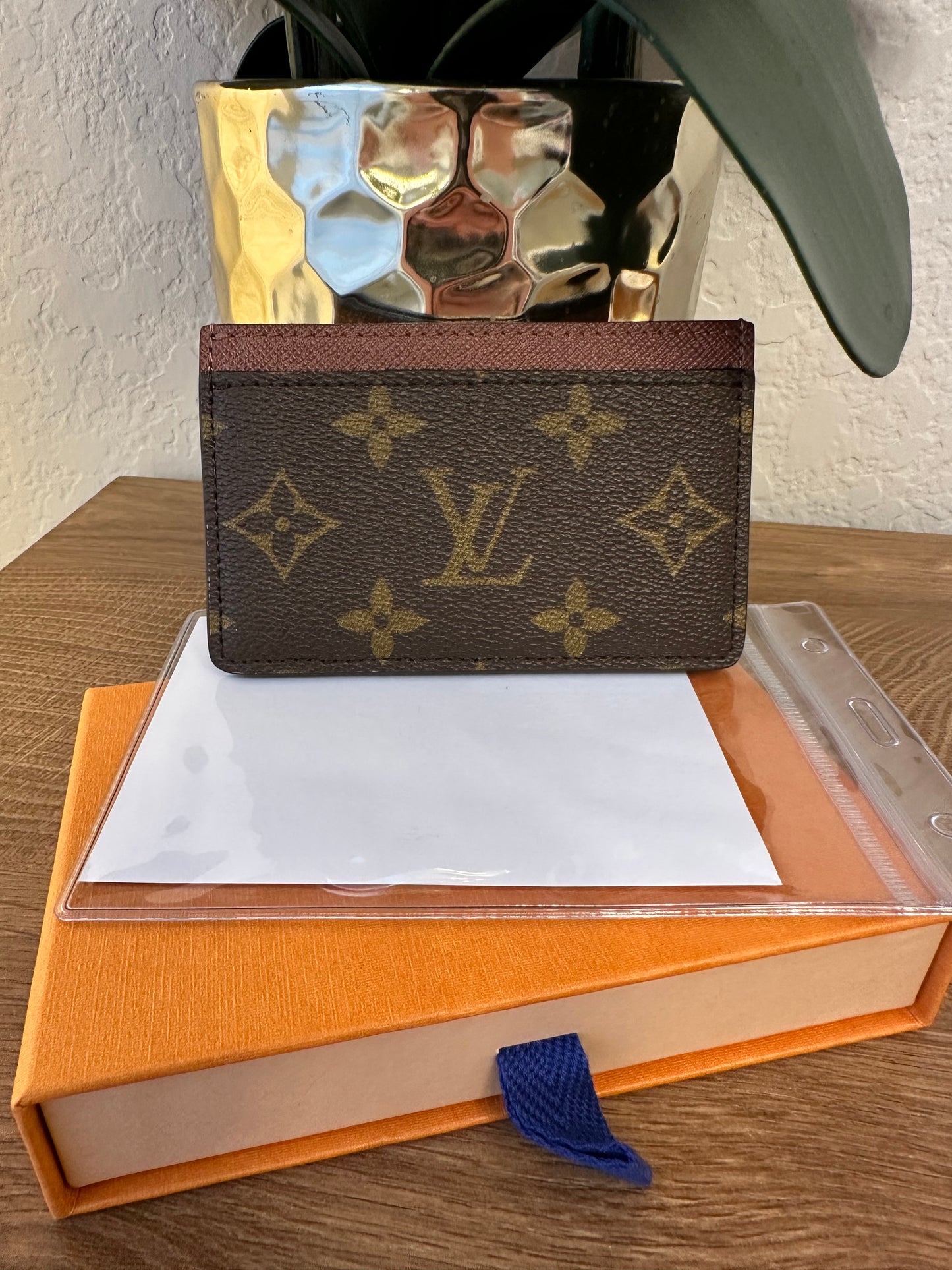 Brown Monogram Cardholder - made in 🇫🇷