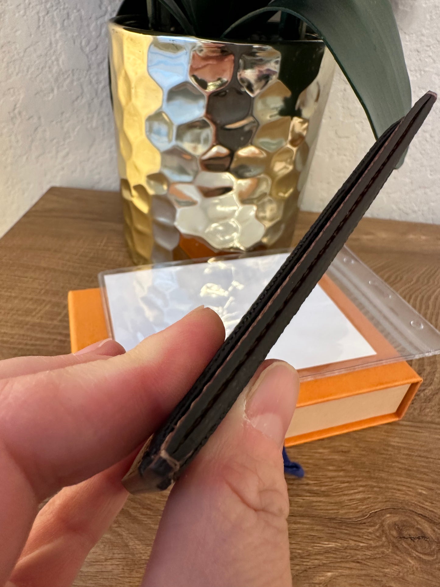 Brown Monogram Cardholder - made in 🇫🇷