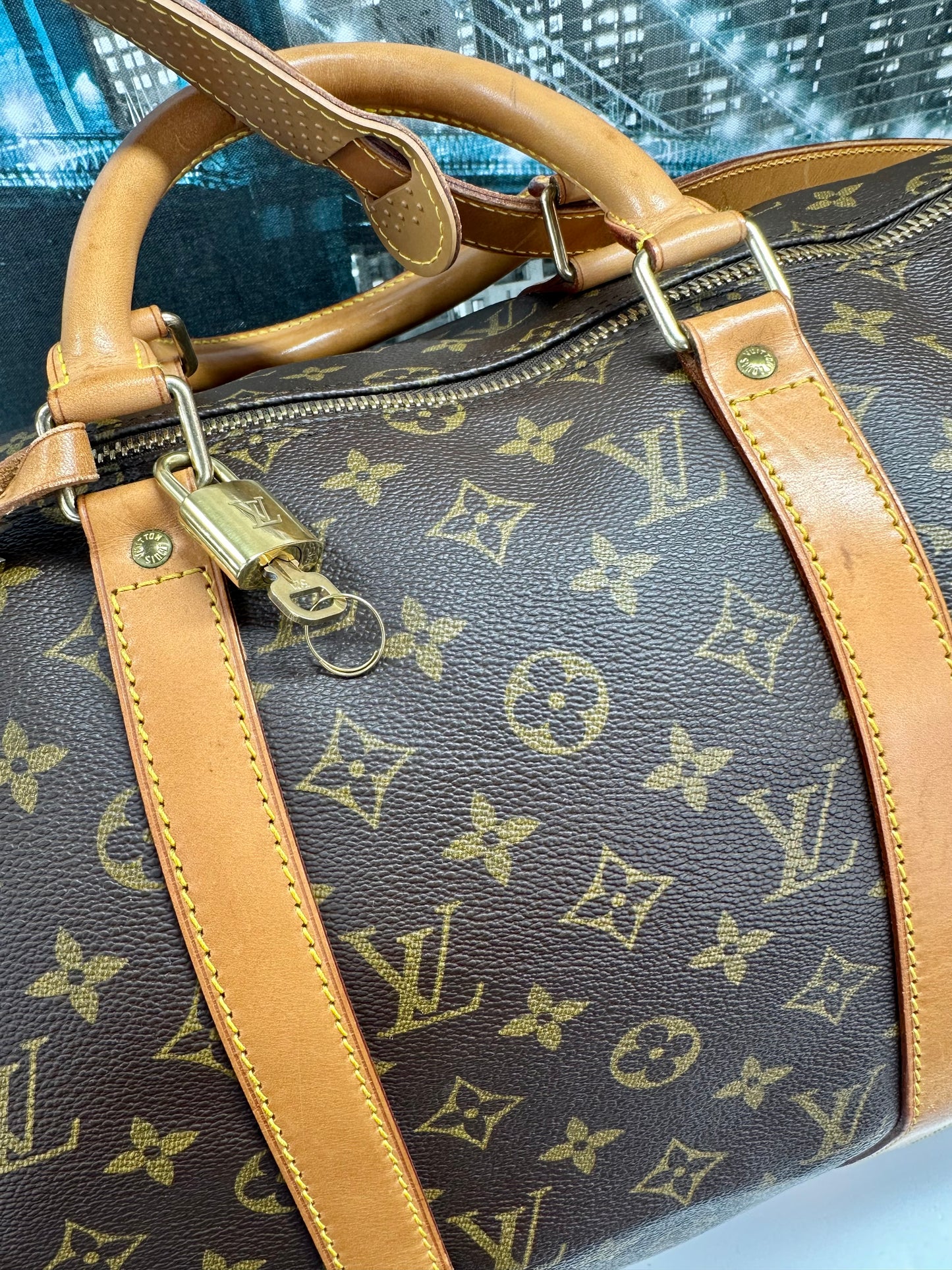 Keepall 50 Bandouliere Monogram