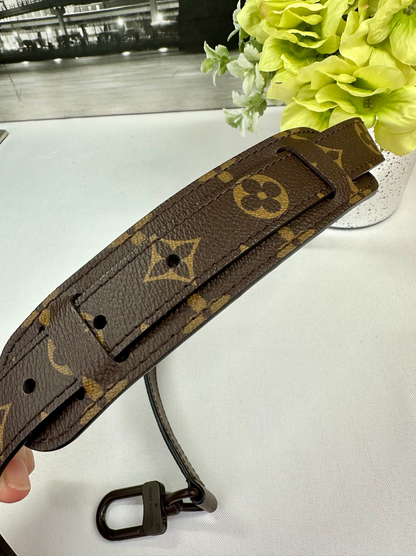 Monogram Adjustable Crossbody Strap