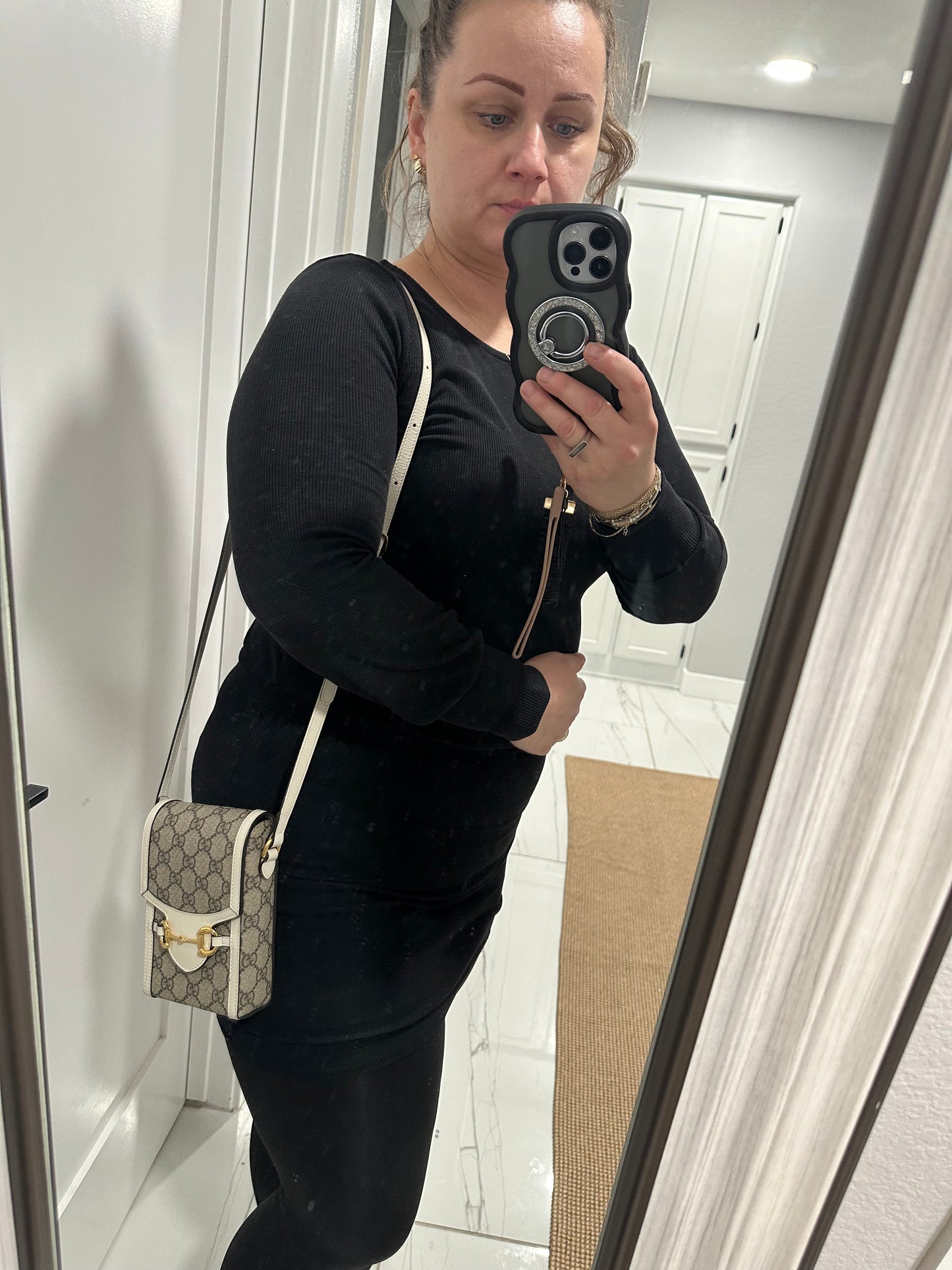 Gucci Horsebit 1955 Phone Crossbody Bag