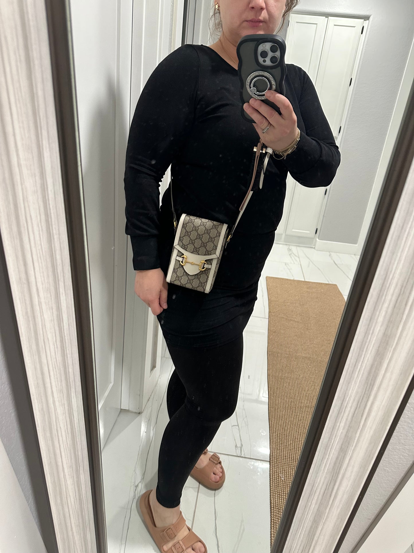 Gucci Horsebit 1955 Phone Crossbody Bag