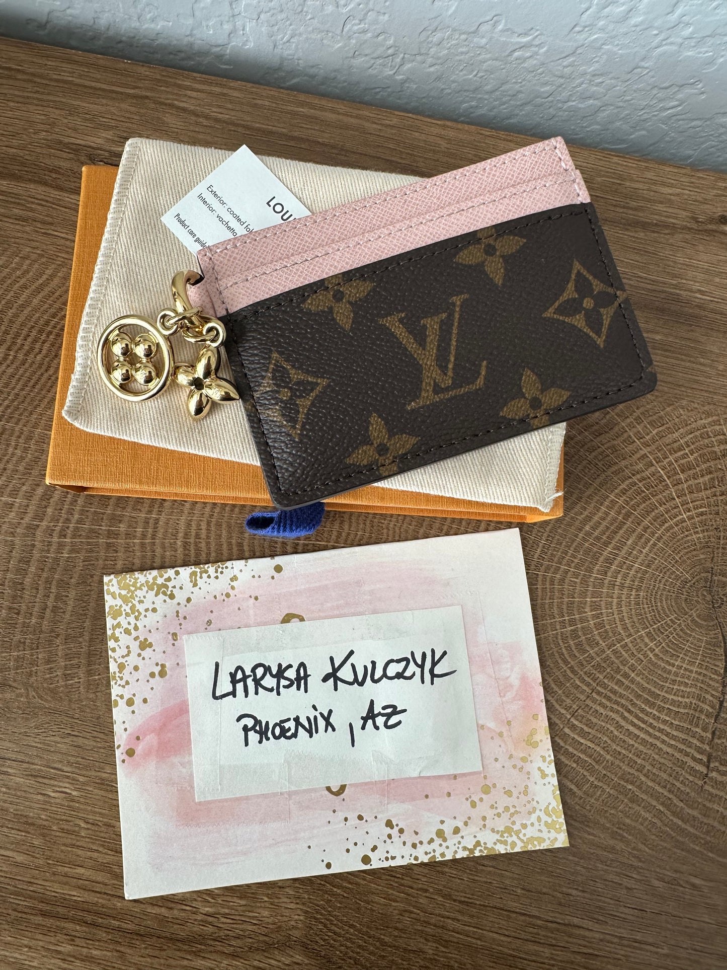 Charm Card Holder