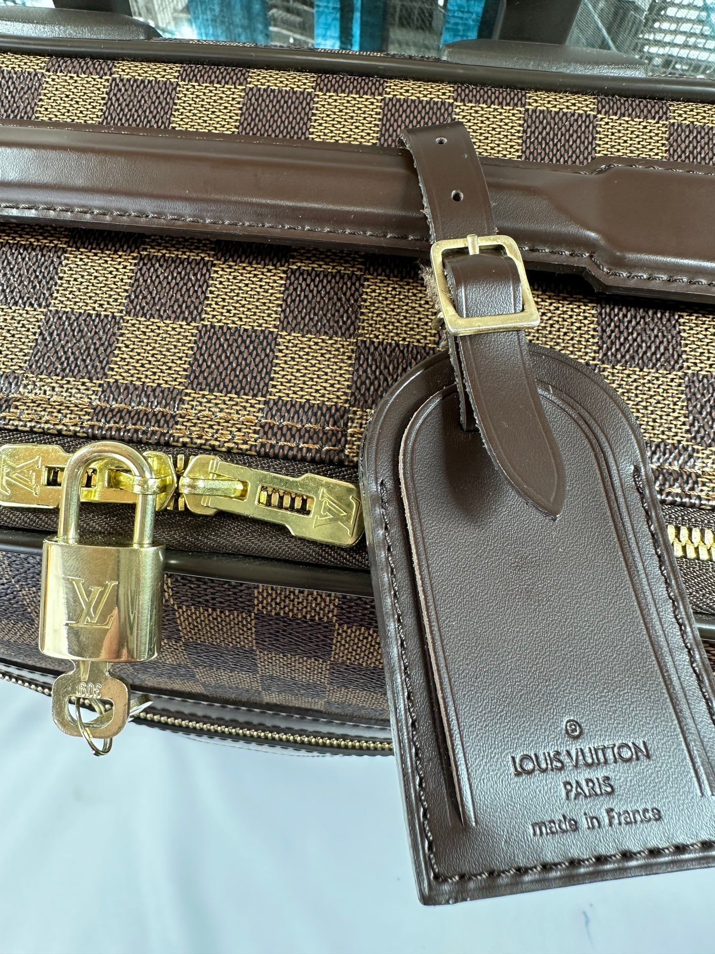 Pegase 45 Damier Ebene Luggage