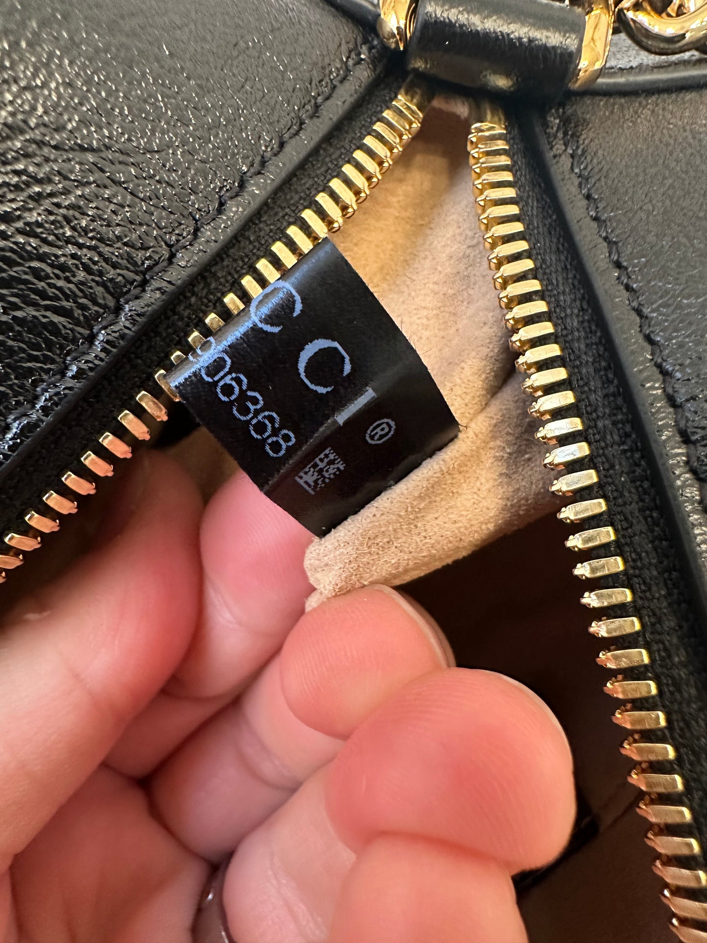 Gucci Camera Canvas & Leather Bag