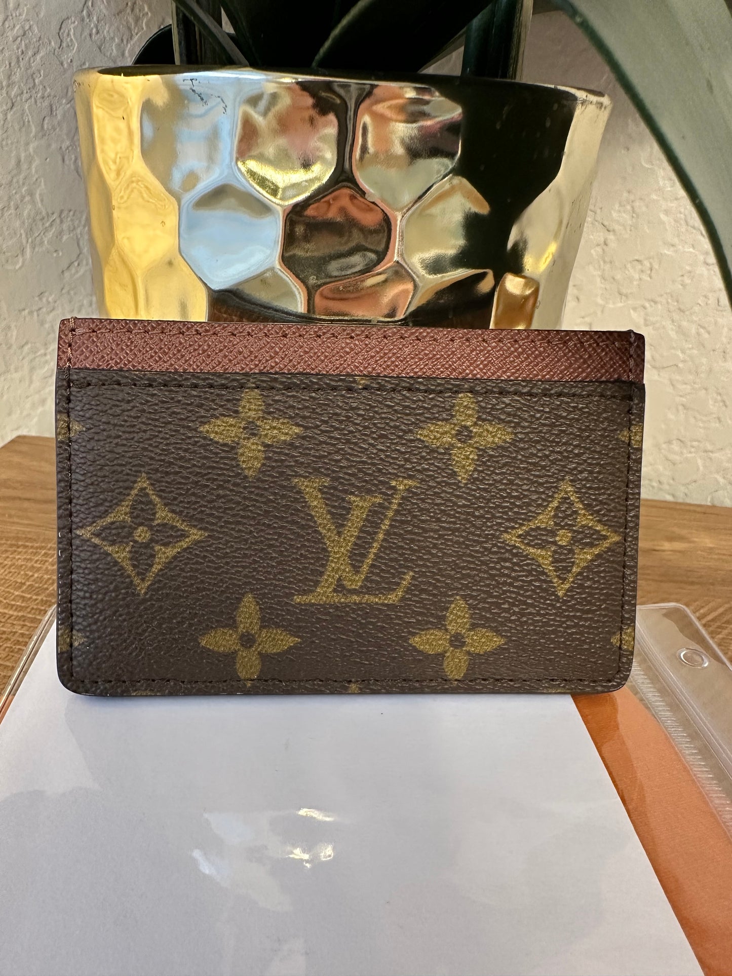 Brown Monogram Cardholder - made in 🇫🇷